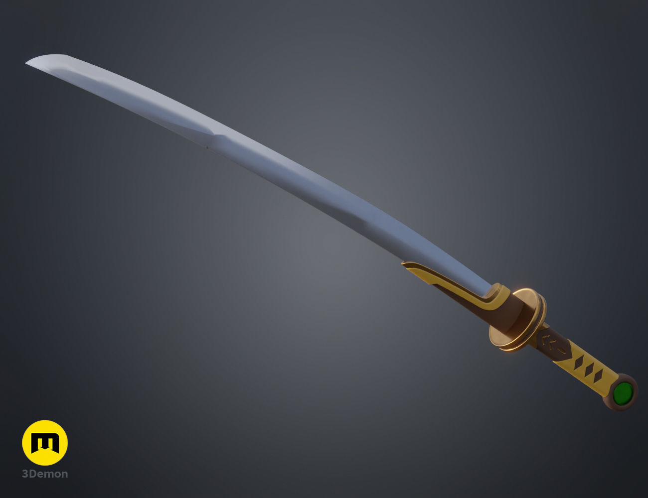 Raphtalia Vassal Katana - The Rising of the Shield Hero 3D print model_9