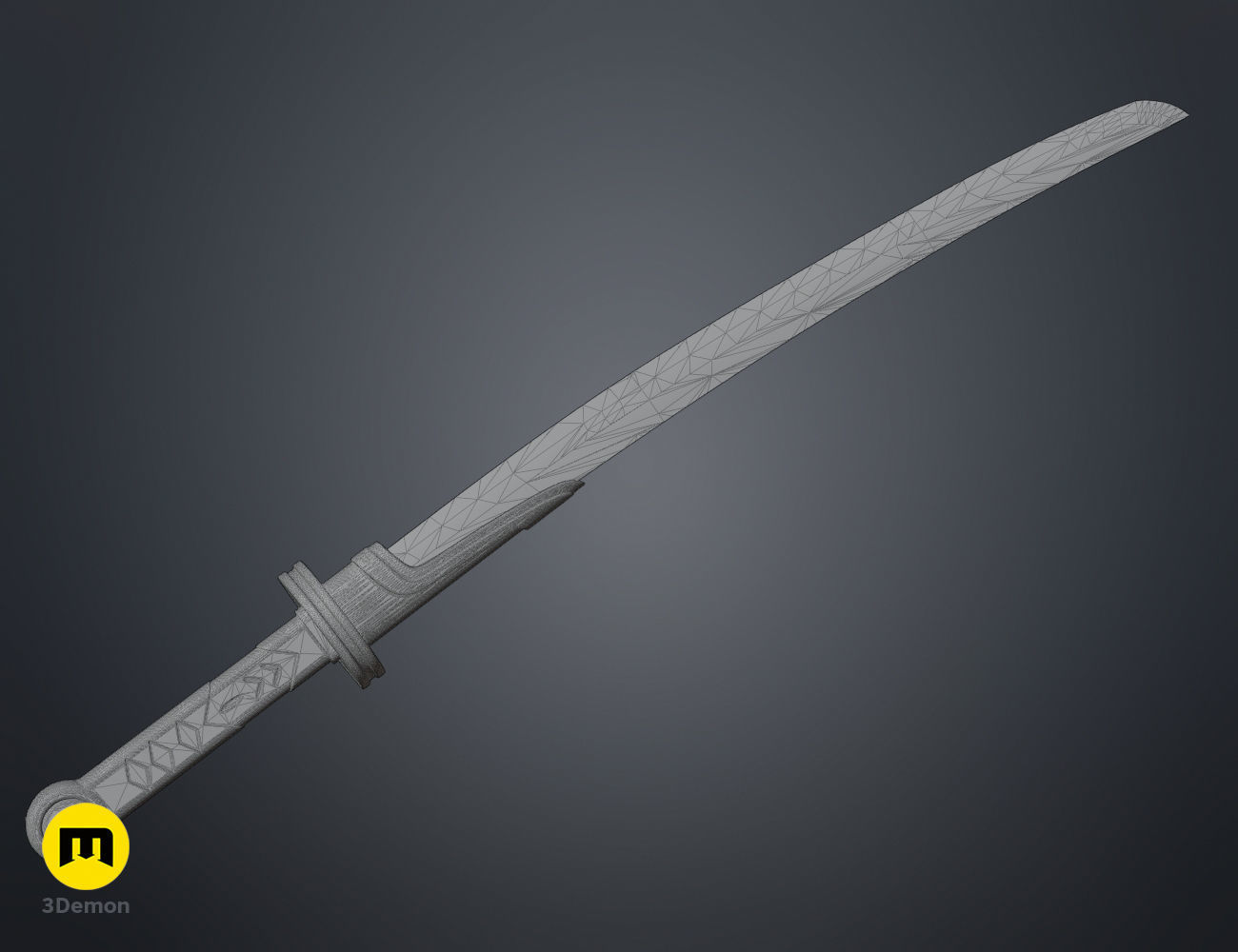 Raphtalia Vassal Katana - The Rising of the Shield Hero 3D print model_22