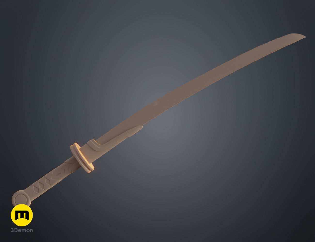 Raphtalia Vassal Katana - The Rising of the Shield Hero 3D print model_8