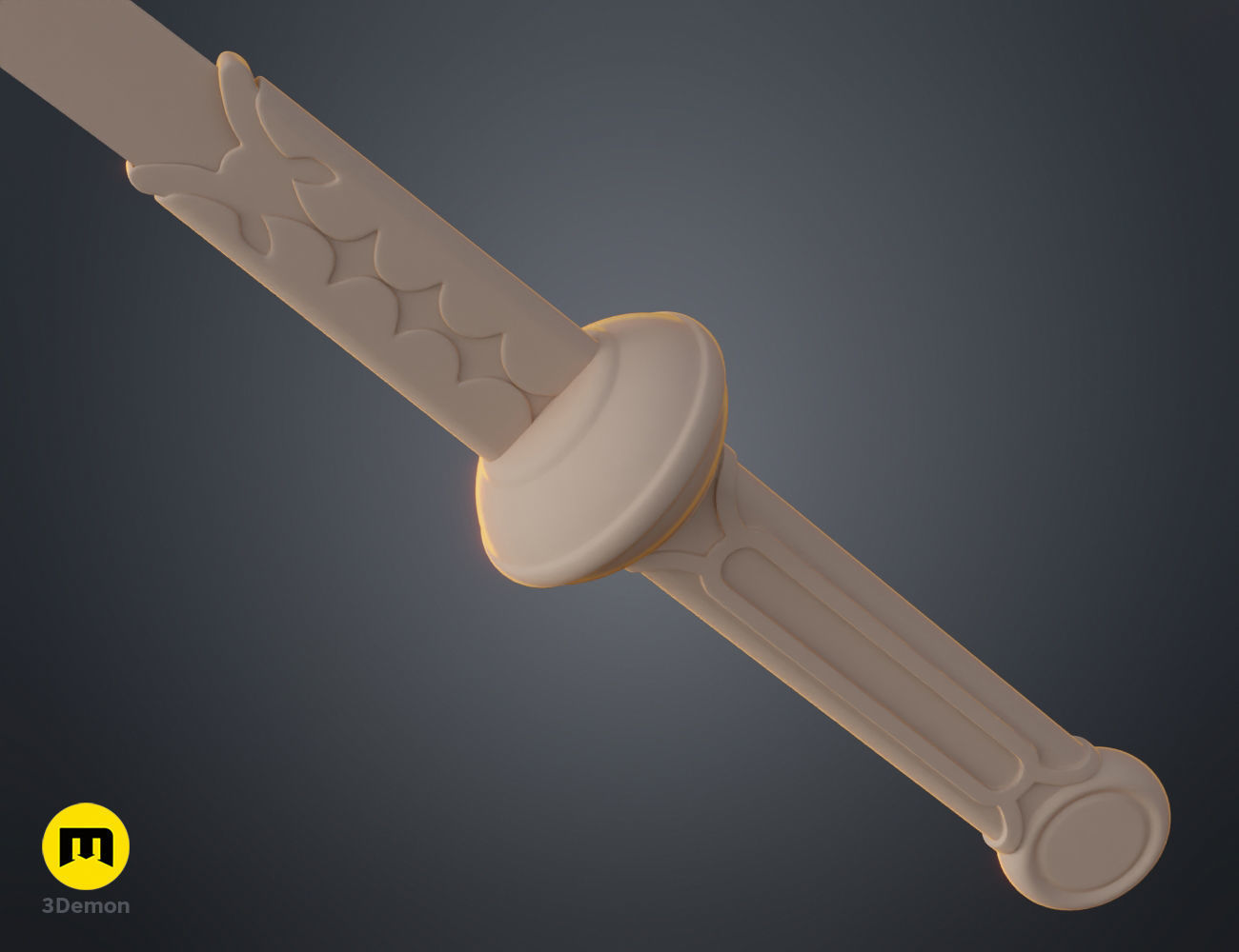 Raphtalia Vassal Katana - The Rising of the Shield Hero 3D print model_19