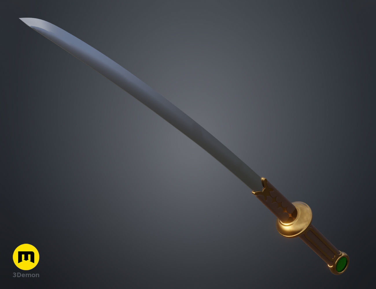 Raphtalia Vassal Katana - The Rising of the Shield Hero 3D print model_21