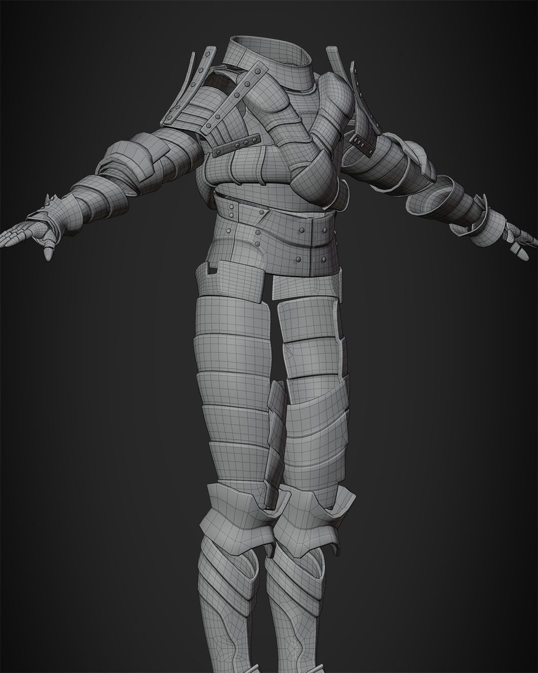 Dark Souls Lautrec Embraced Armor of Favor for Cosplay 3D print model_15