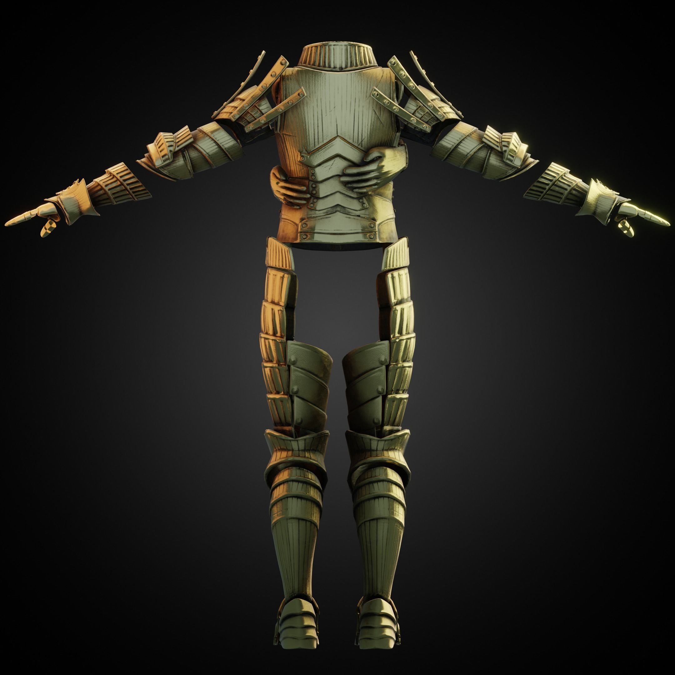 Dark Souls Lautrec Embraced Armor of Favor for Cosplay 3D print model_5