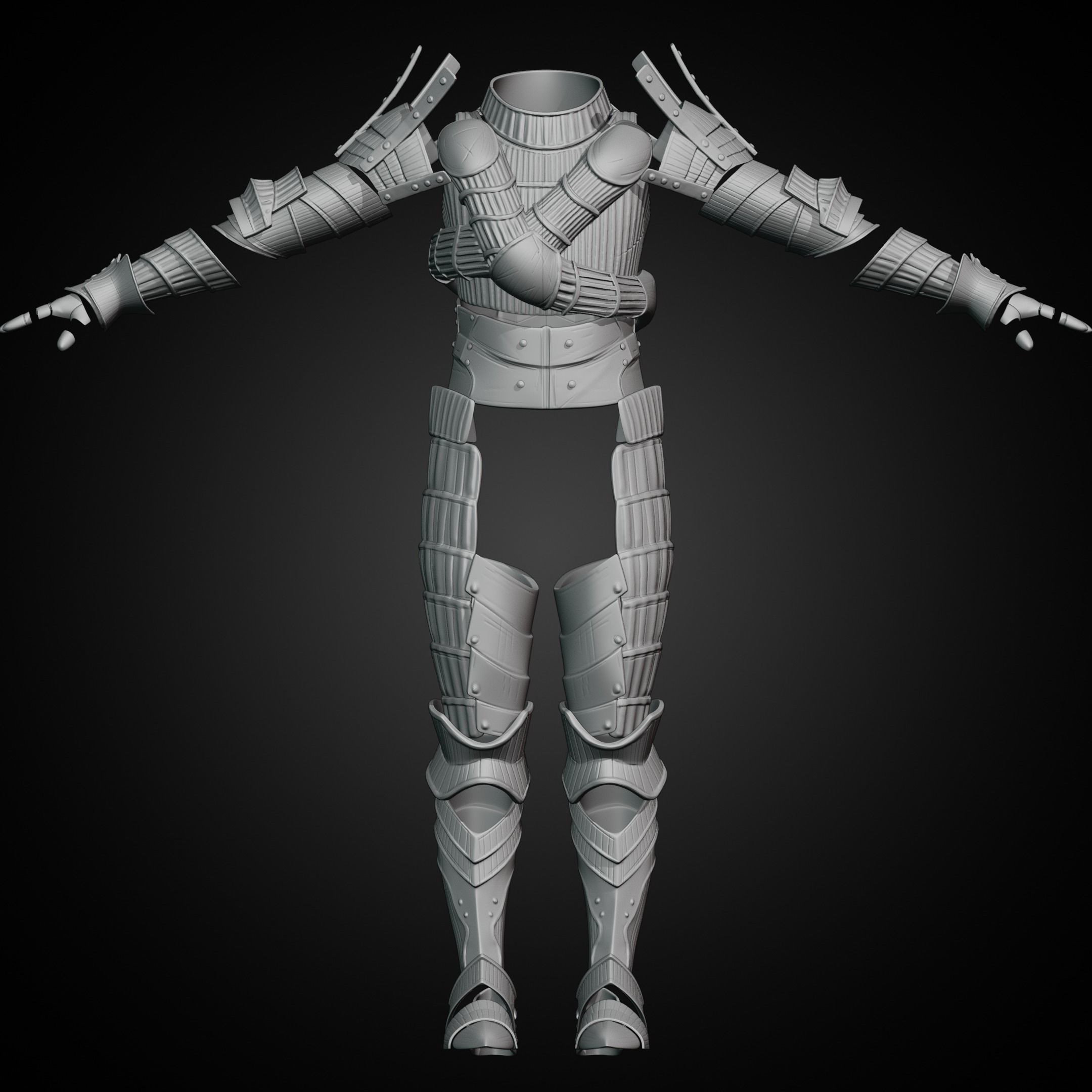Dark Souls Lautrec Embraced Armor of Favor for Cosplay 3D print model_16