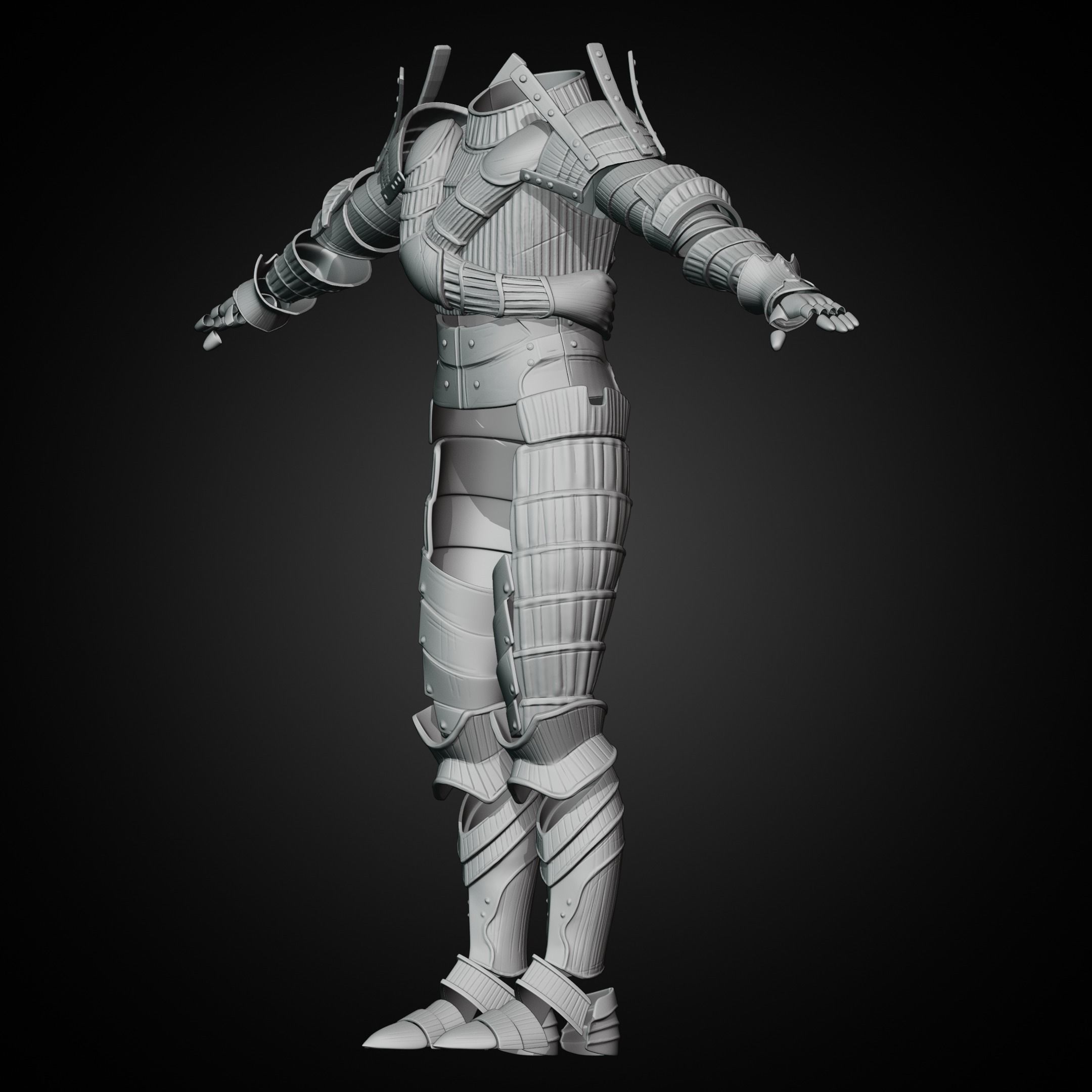 Dark Souls Lautrec Embraced Armor of Favor for Cosplay 3D print model_17