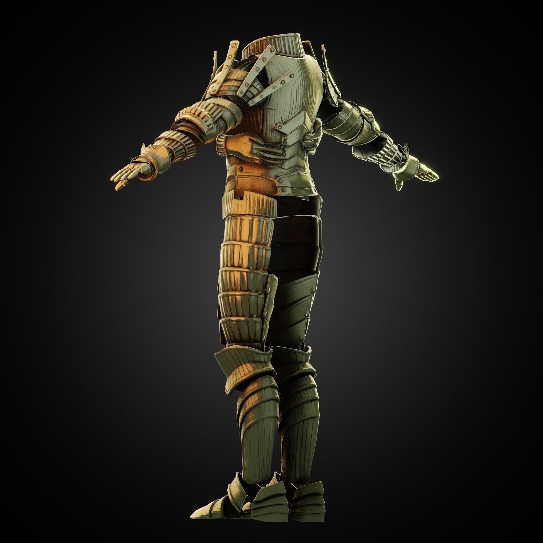 Dark Souls Lautrec Embraced Armor of Favor for Cosplay 3D print model_4