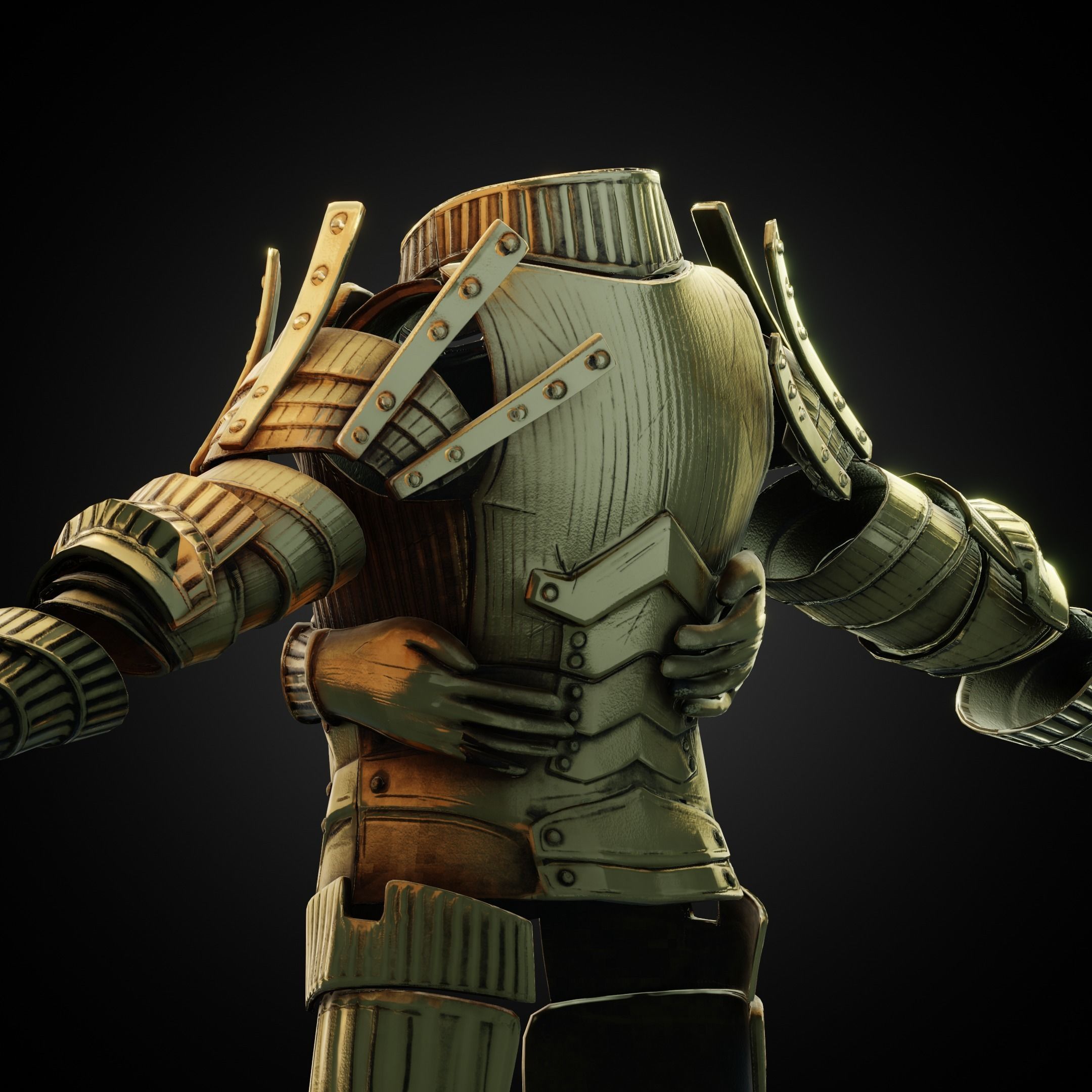 Dark Souls Lautrec Embraced Armor of Favor for Cosplay 3D print model_10