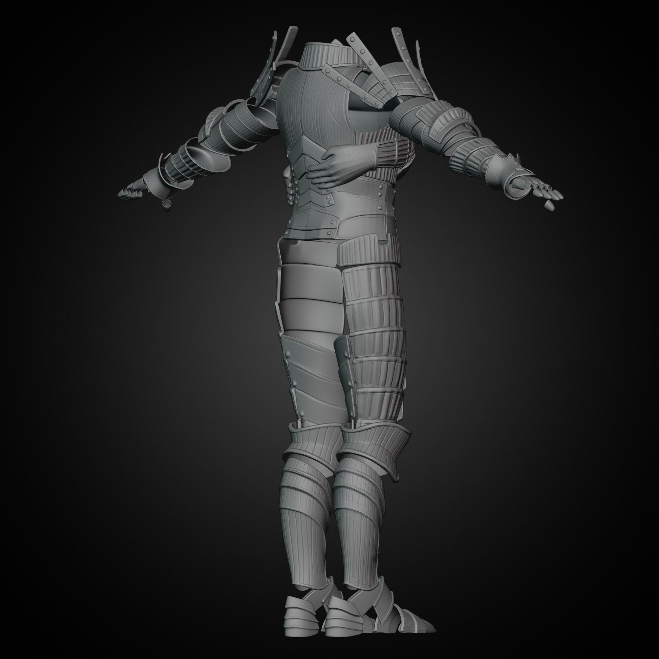 Dark Souls Lautrec Embraced Armor of Favor for Cosplay 3D print model_19