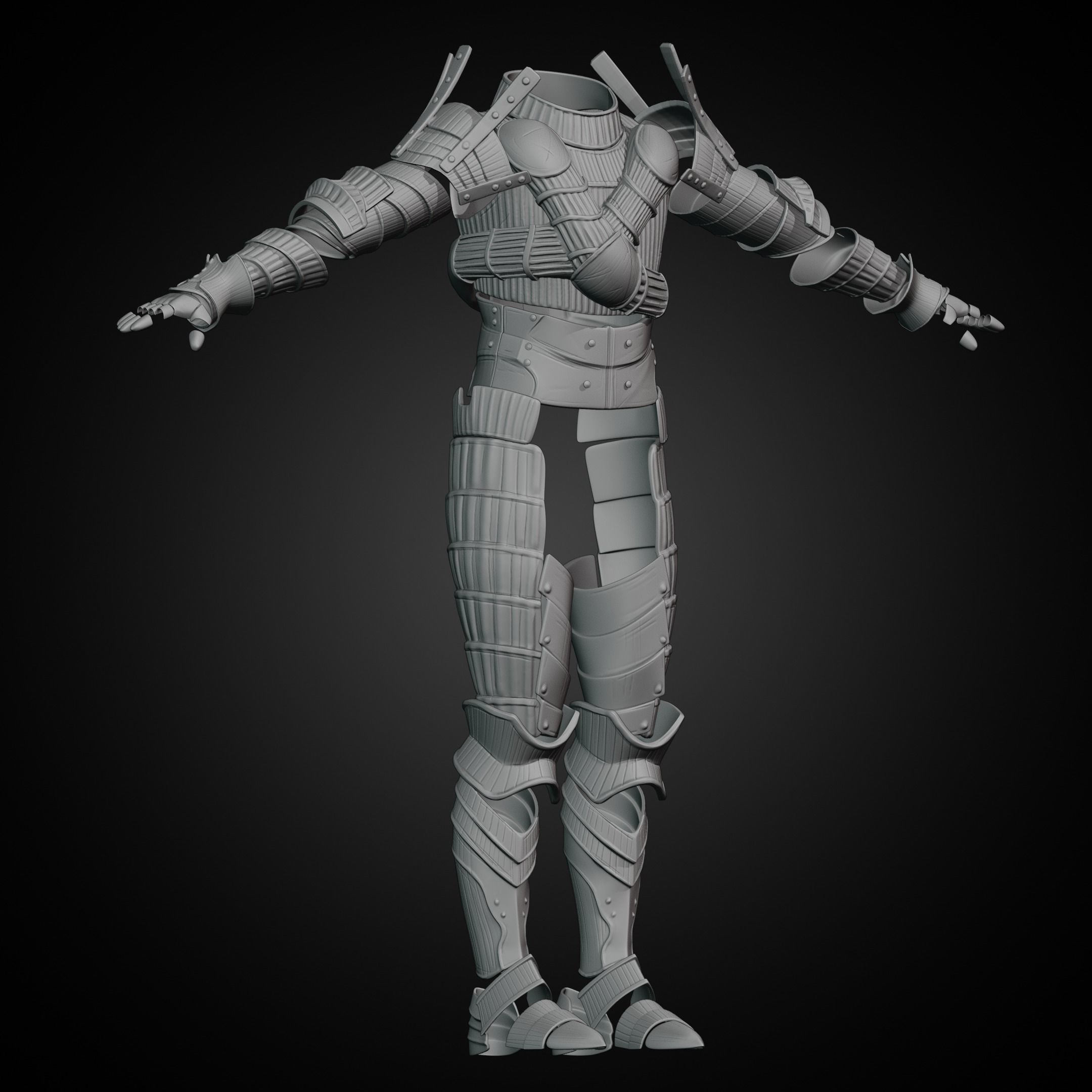 Dark Souls Lautrec Embraced Armor of Favor for Cosplay 3D print model_20