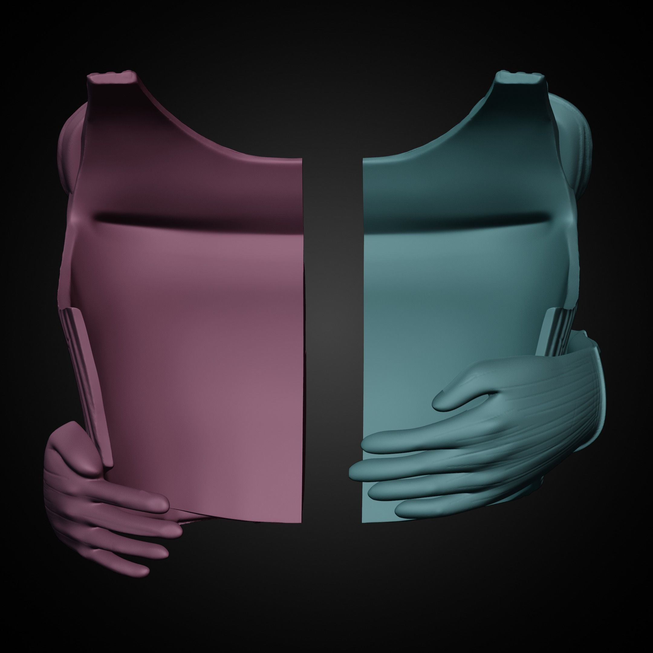 Dark Souls Lautrec Embraced Armor of Favor for Cosplay 3D print model_36