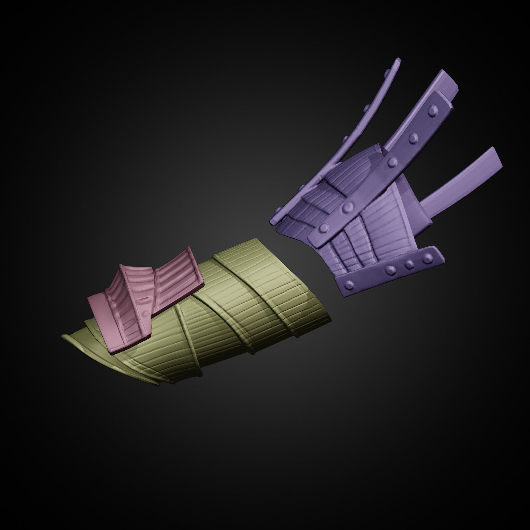 Dark Souls Lautrec Embraced Armor of Favor for Cosplay 3D print model_31