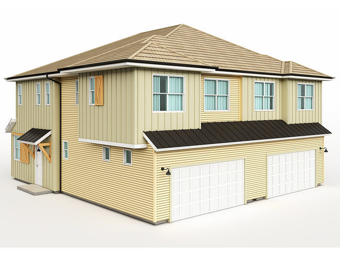 Single Family House-5 3D model