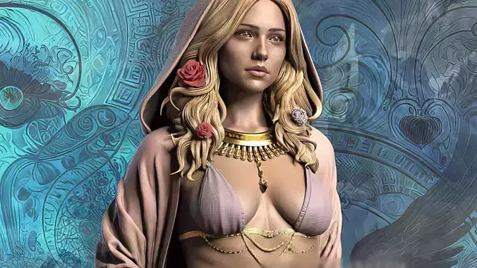 Harmonia - Daughter of Aphrodite 3D print model