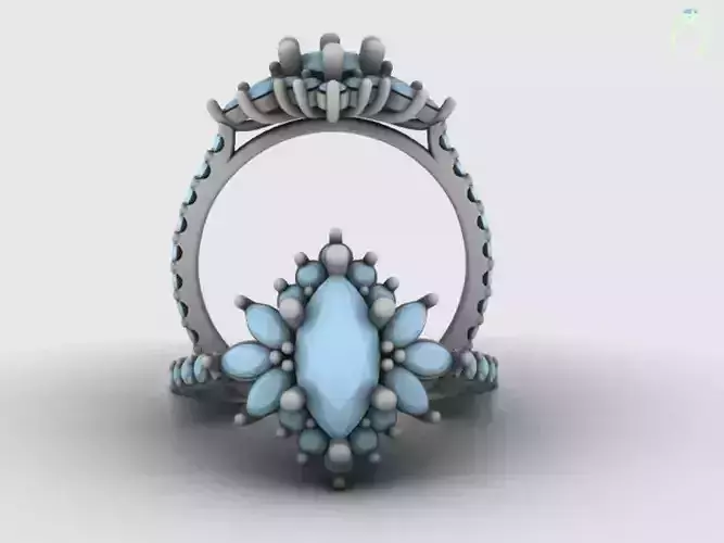 Marquise Engagement Ring