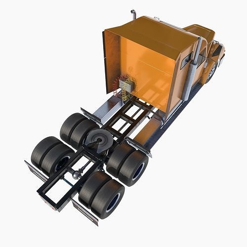Freightliner Coronado 3D model 4