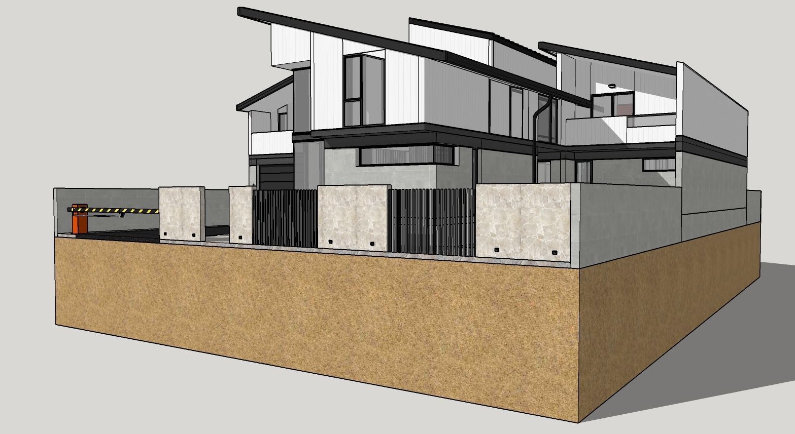 Duplex House-1 3D model_11