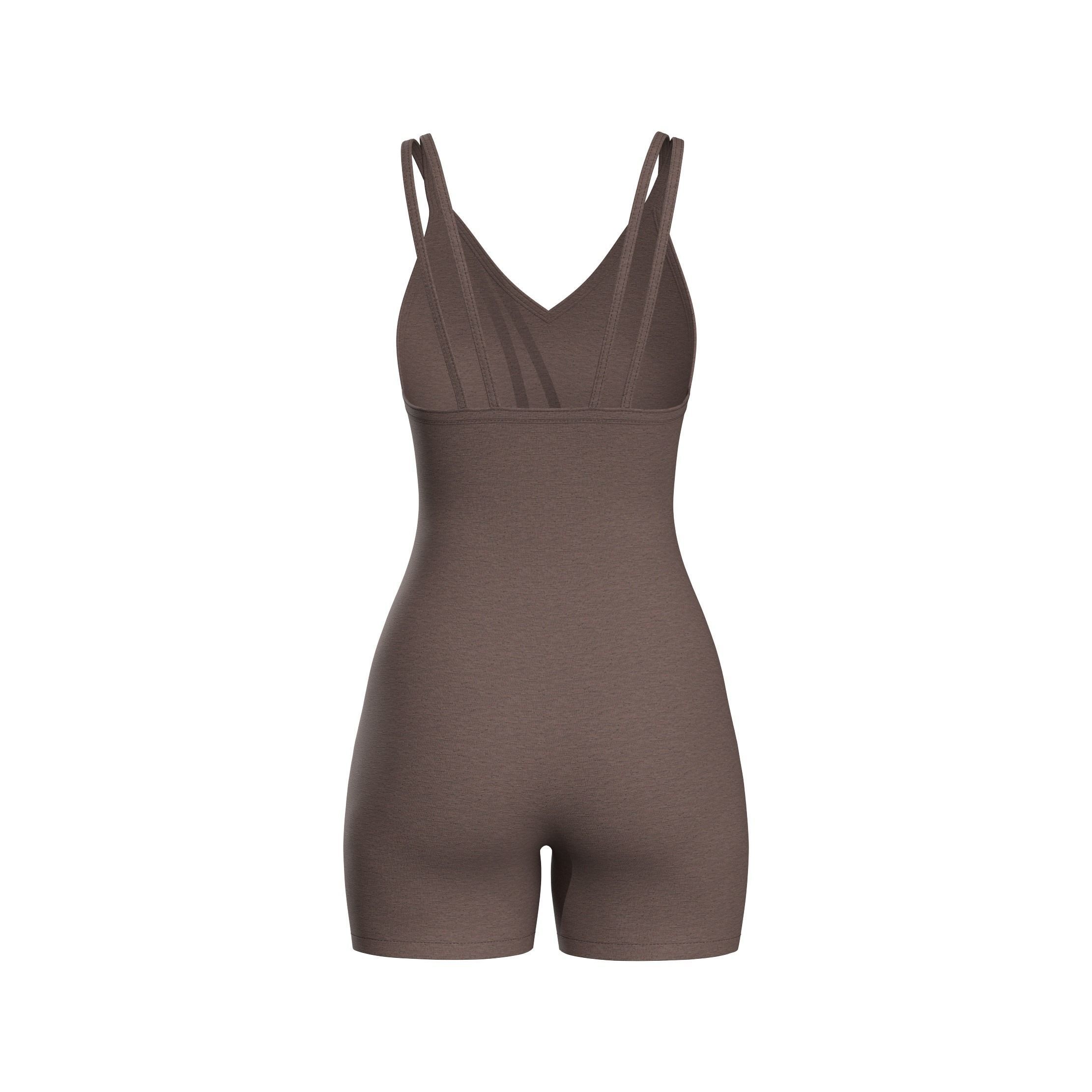 Bodysuit jumpsuit sportswear Clo3d Marvelous Designer 3D model_5