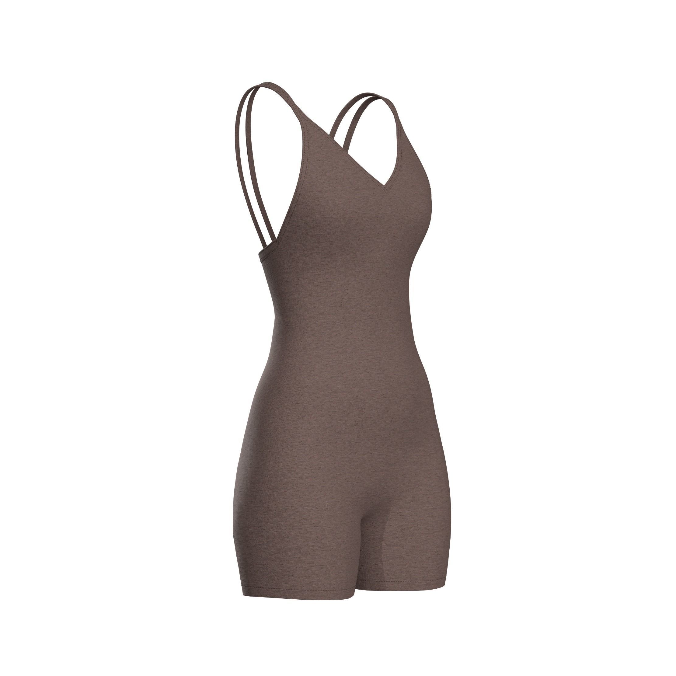 Bodysuit jumpsuit sportswear Clo3d Marvelous Designer 3D model_2
