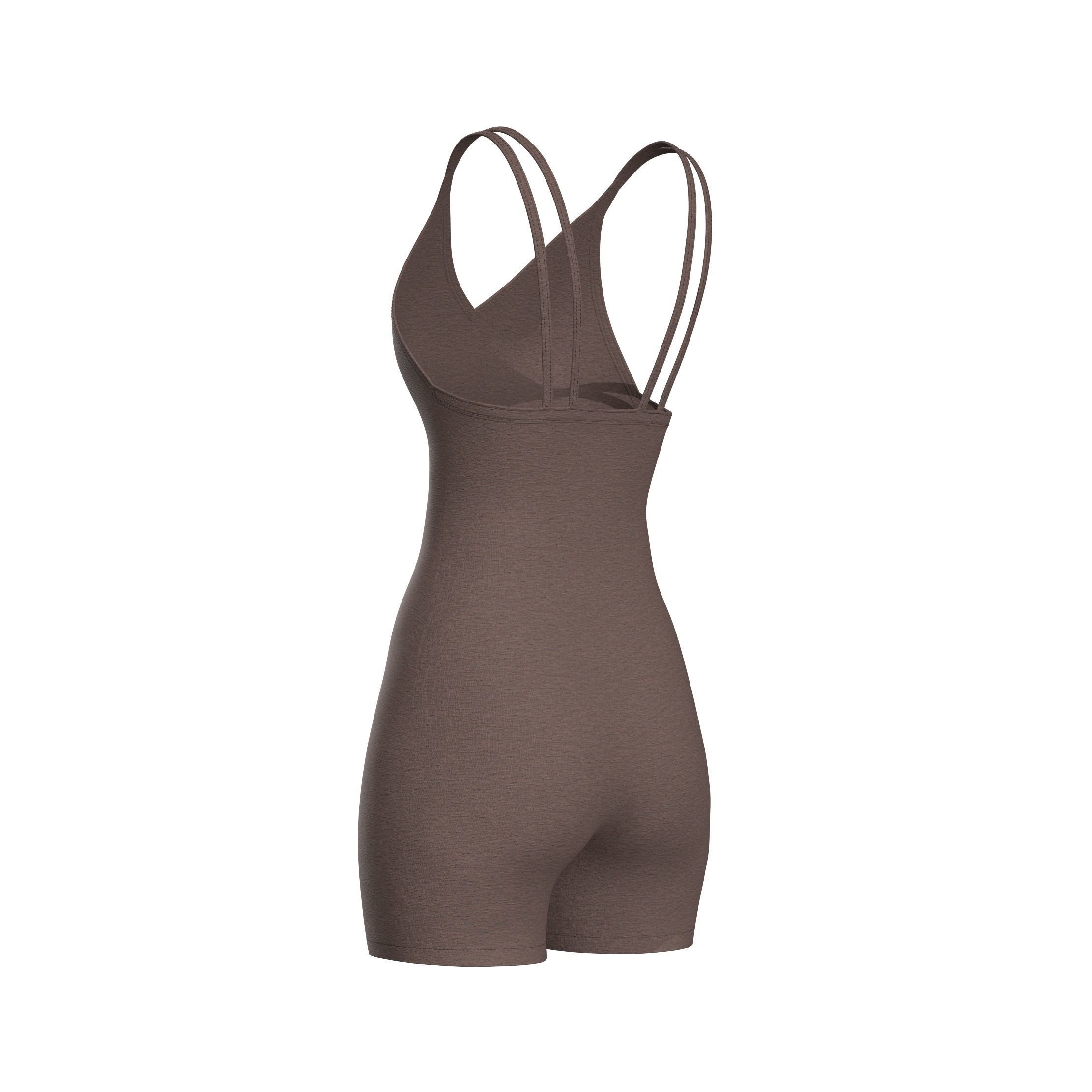 Bodysuit jumpsuit sportswear Clo3d Marvelous Designer 3D model_6
