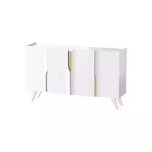 Modern White Sideboard Buffet