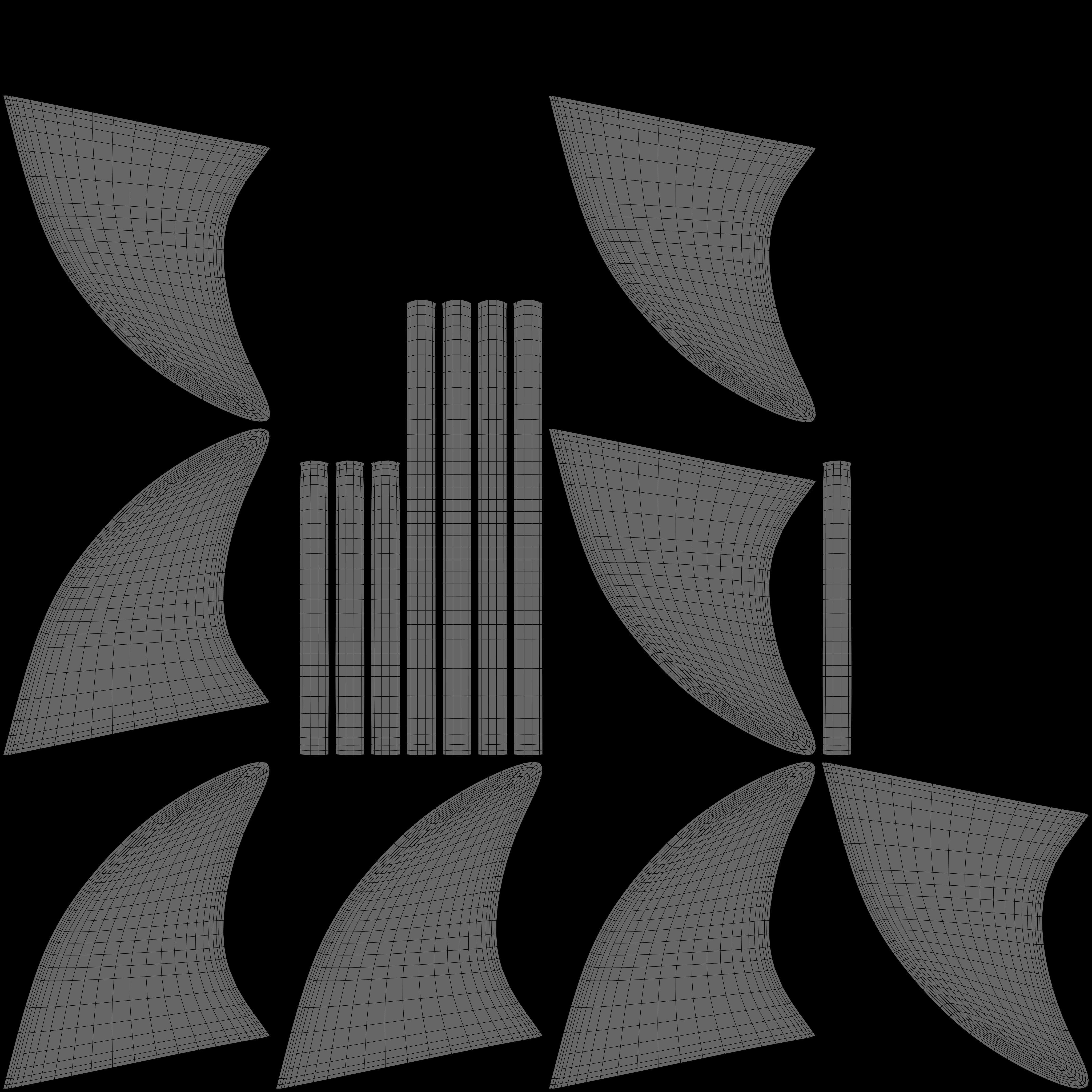 Cartoon Rocket 3D model_27