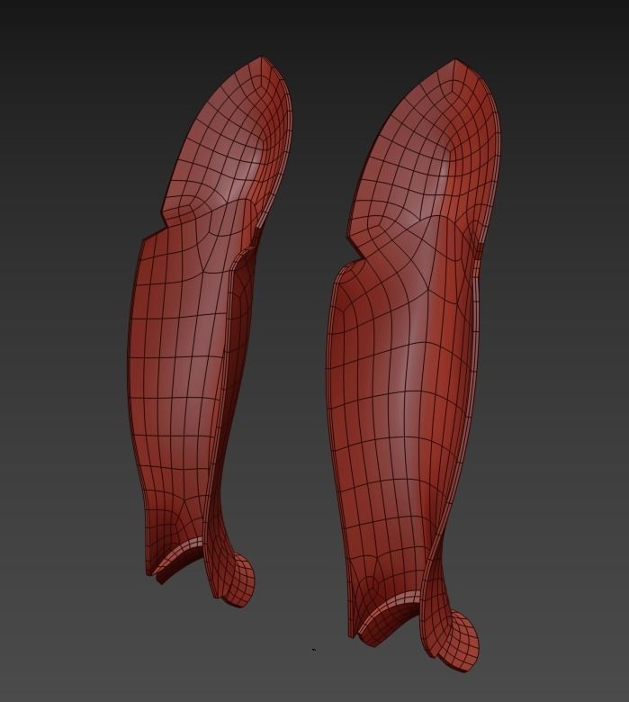 Cult of Kosmos Shin Guards Assassins Creed Odyssey for Cosplay 3D print model_7