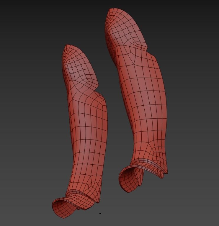 Cult of Kosmos Shin Guards Assassins Creed Odyssey for Cosplay 3D print model_6