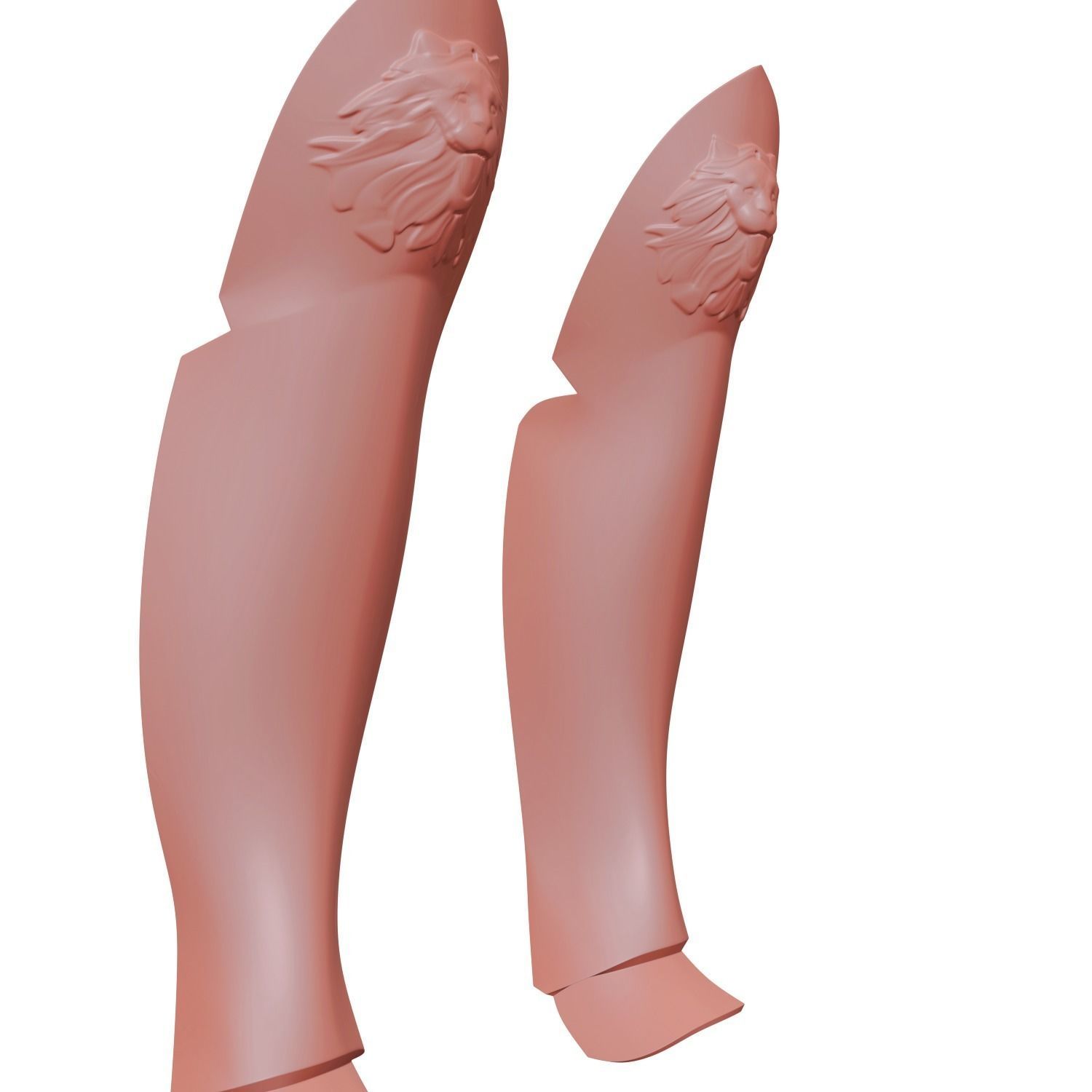 Cult of Kosmos Shin Guards Assassins Creed Odyssey for Cosplay 3D print model_2