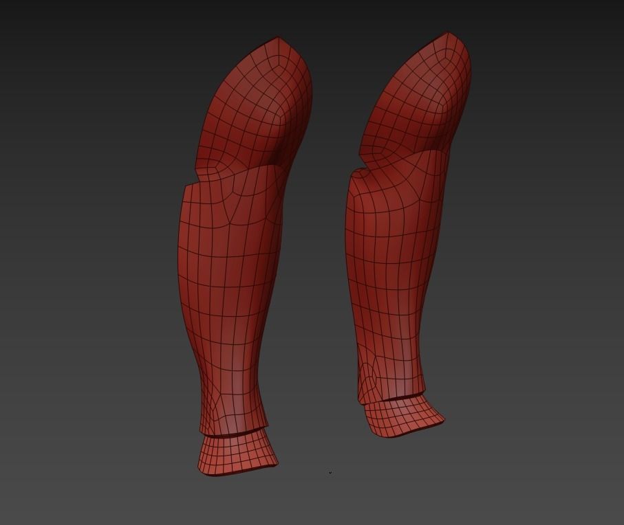 Cult of Kosmos Shin Guards Assassins Creed Odyssey for Cosplay 3D print model_5