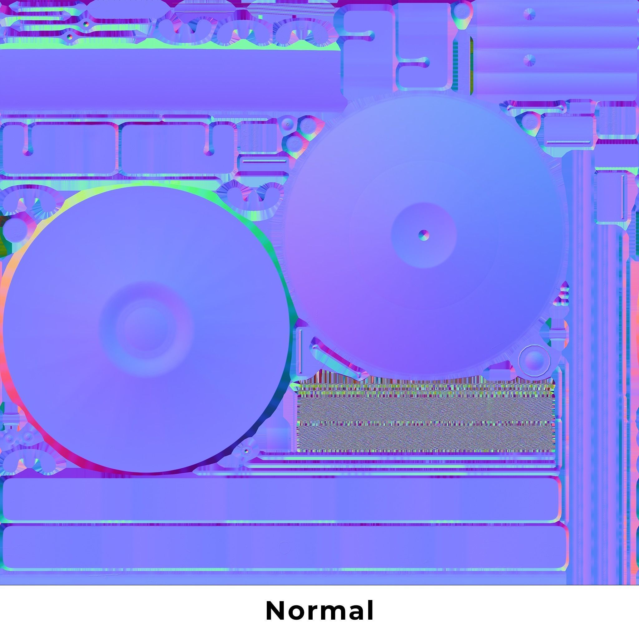 Soviet anti-personnel guided fragmentation mine MON-100 Low-poly 3D model_18