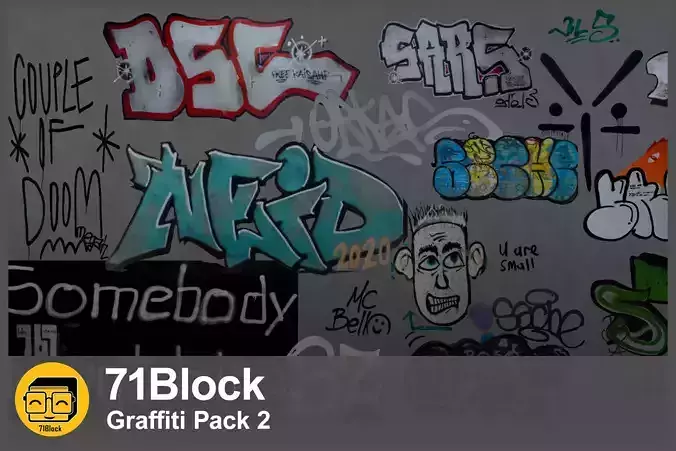 Graffiti Pack 2 Texture