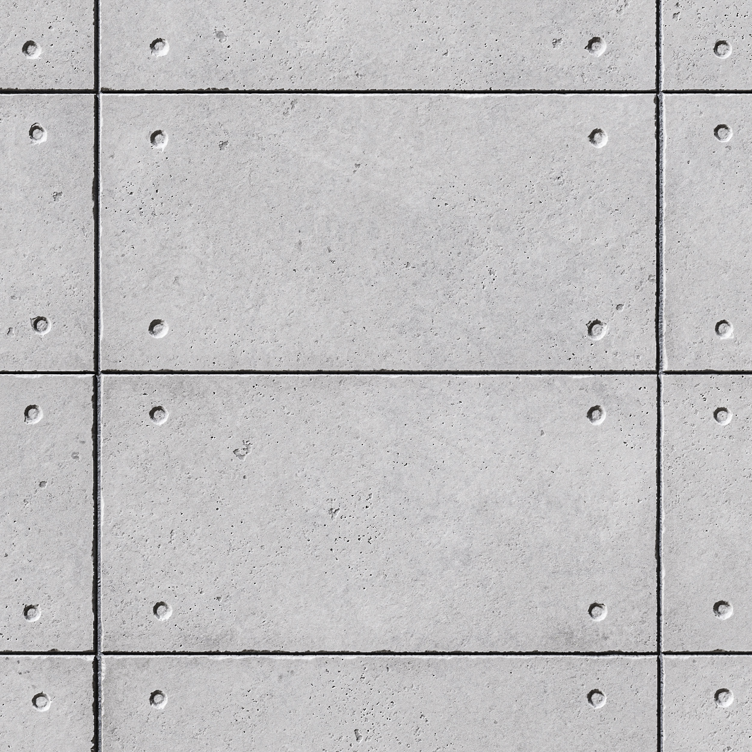 Concrete Plate Wall 03 - Seamless Texture_1