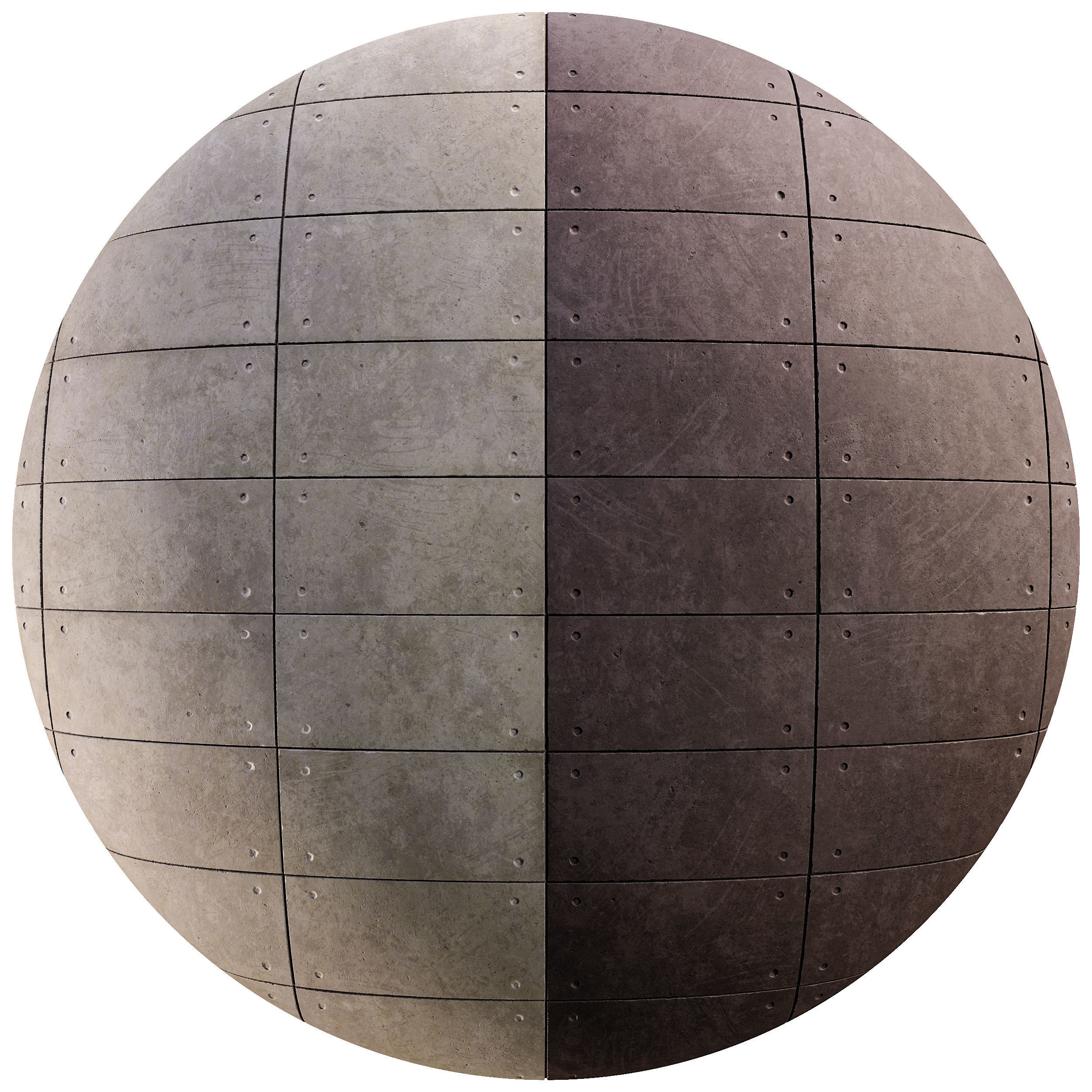Concrete Plate Wall 03 - Seamless Texture_4