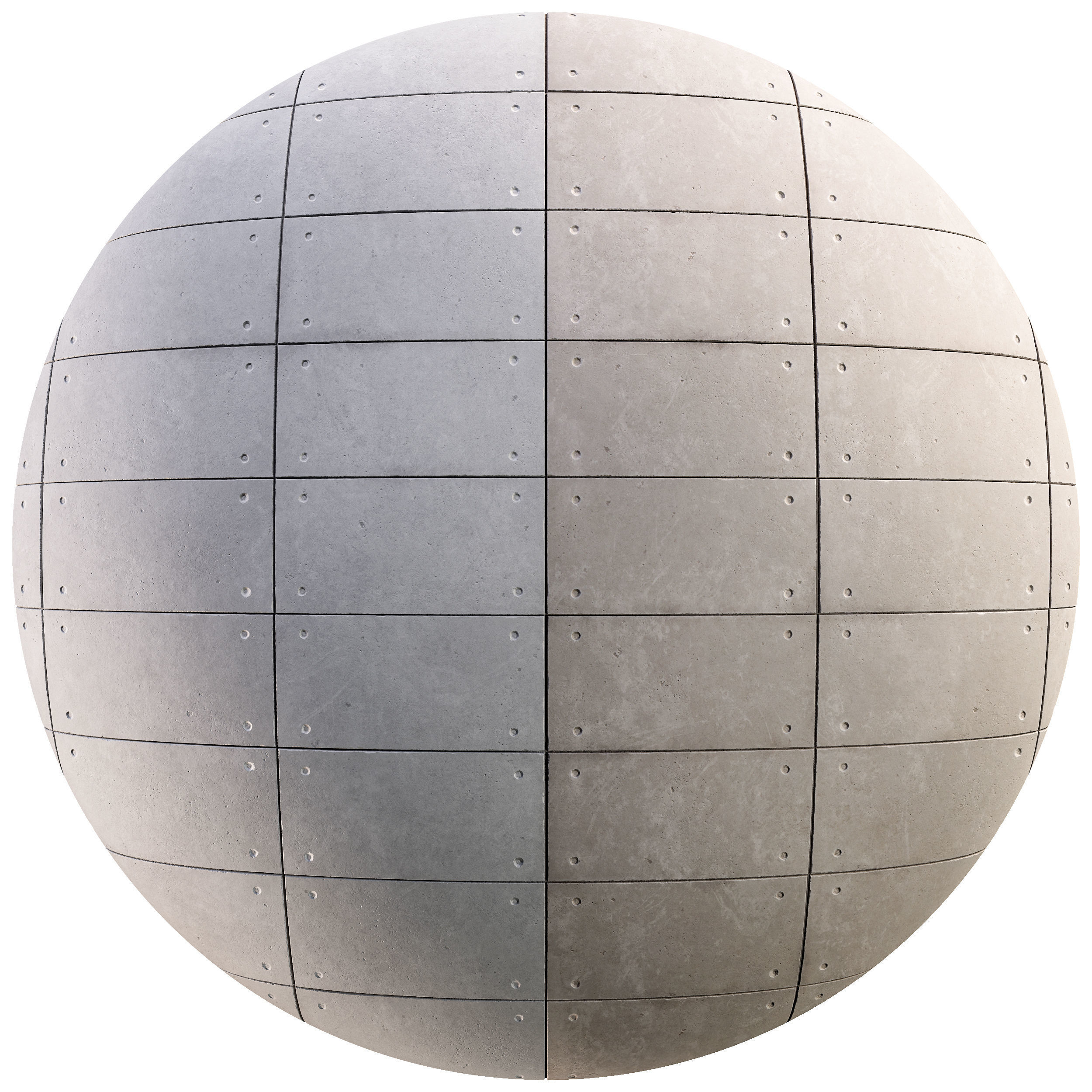 Concrete Plate Wall 03 - Seamless Texture_3