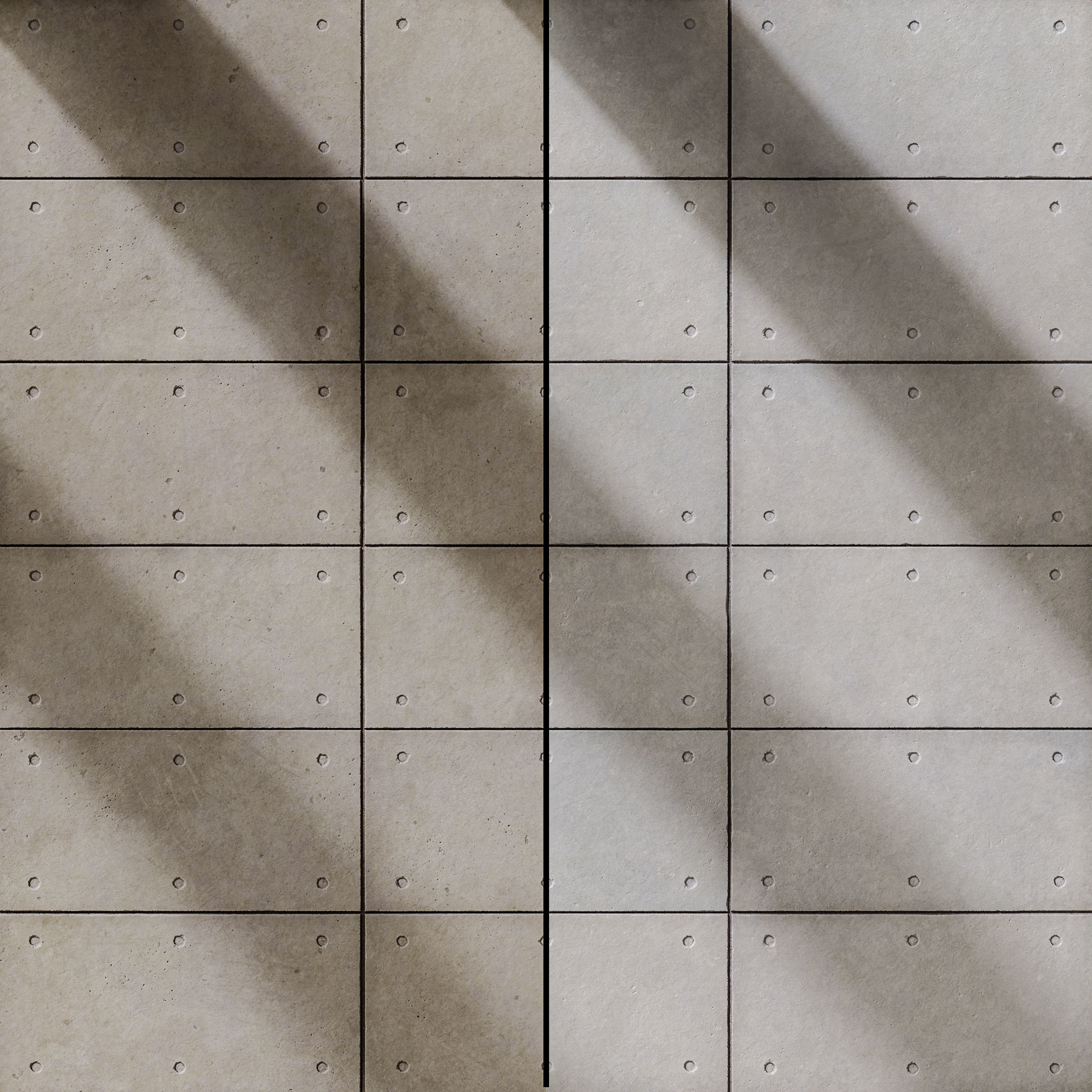 Concrete Plate Wall 04 - Seamless Texture_1