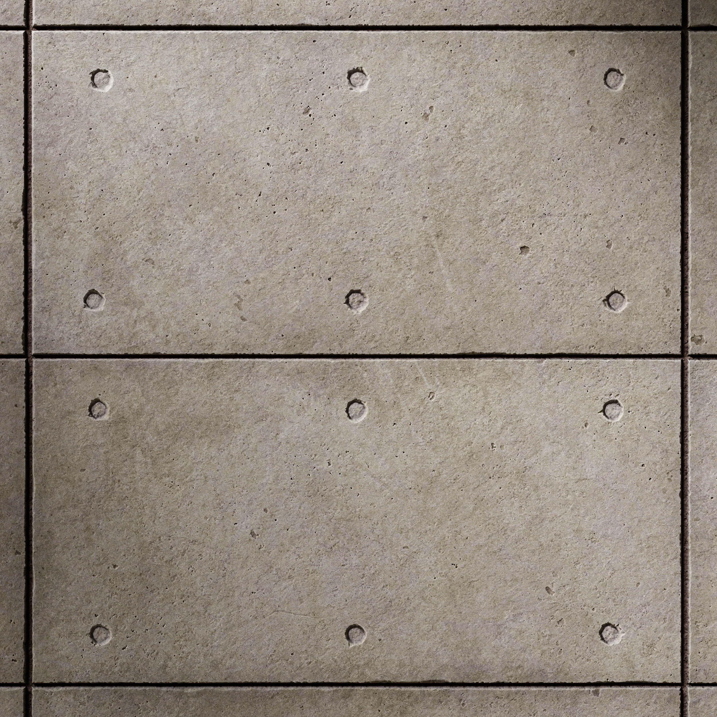 Concrete Plate Wall 04 - Seamless Texture_2