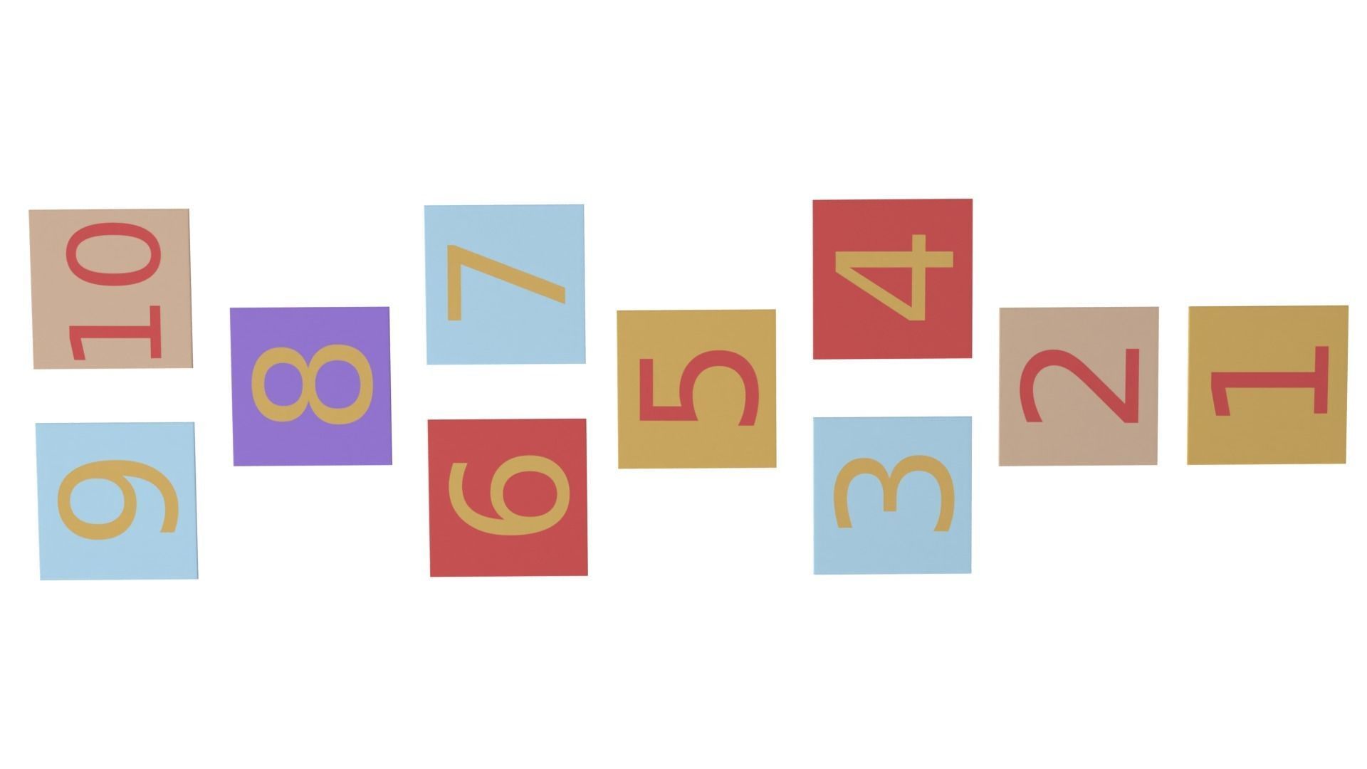 Hopscotch 3D model_8