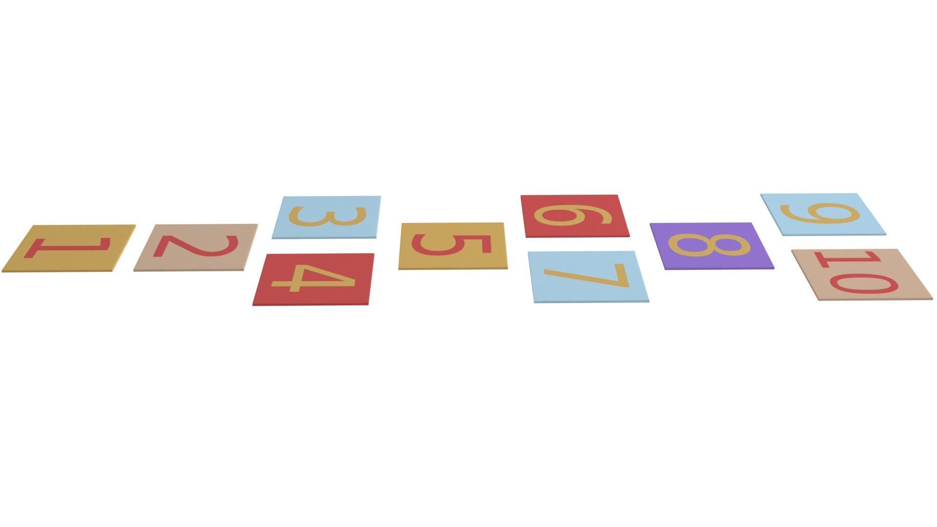 Hopscotch 3D model_3