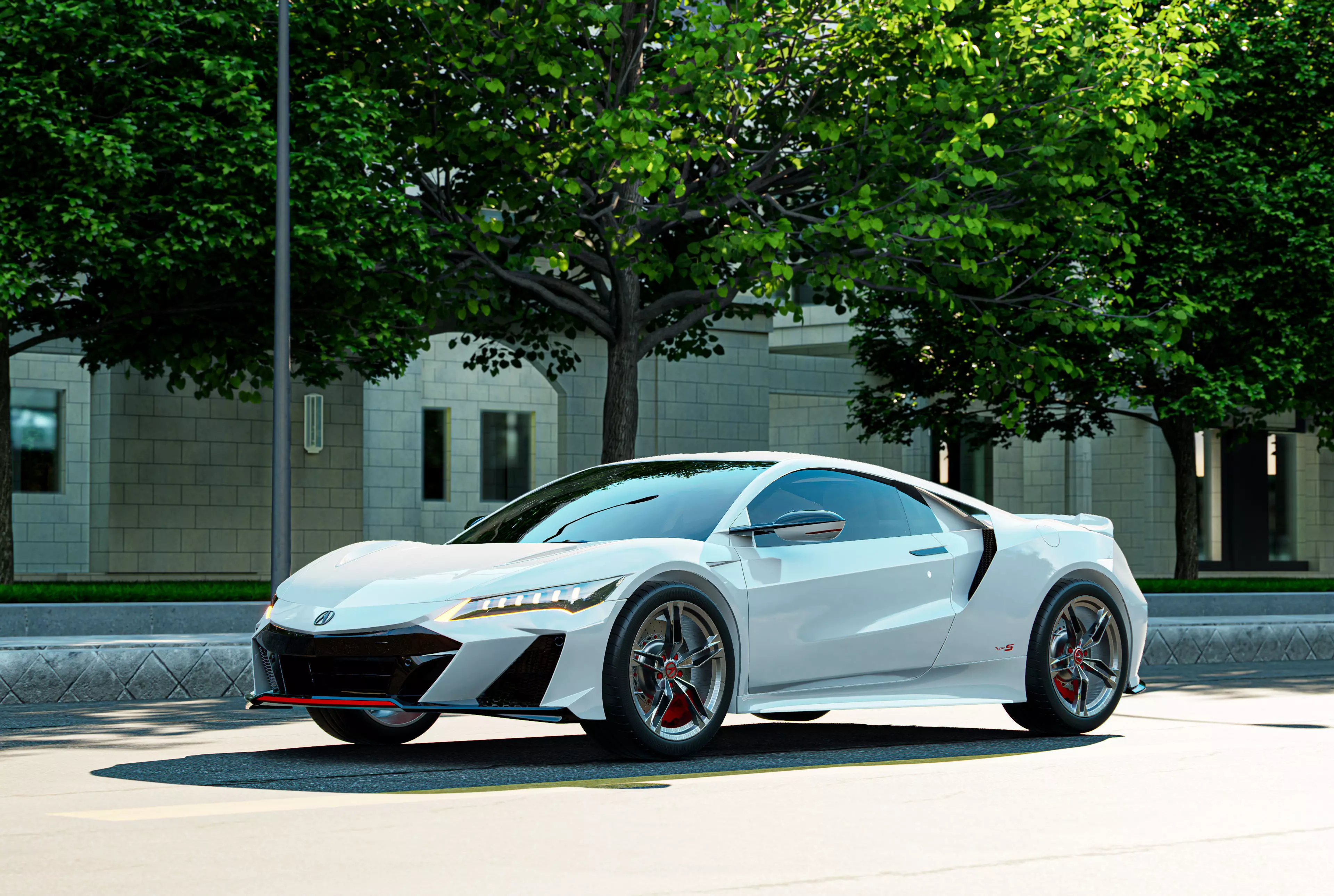 Acura NSX 2022 3DS MAX model 3D model