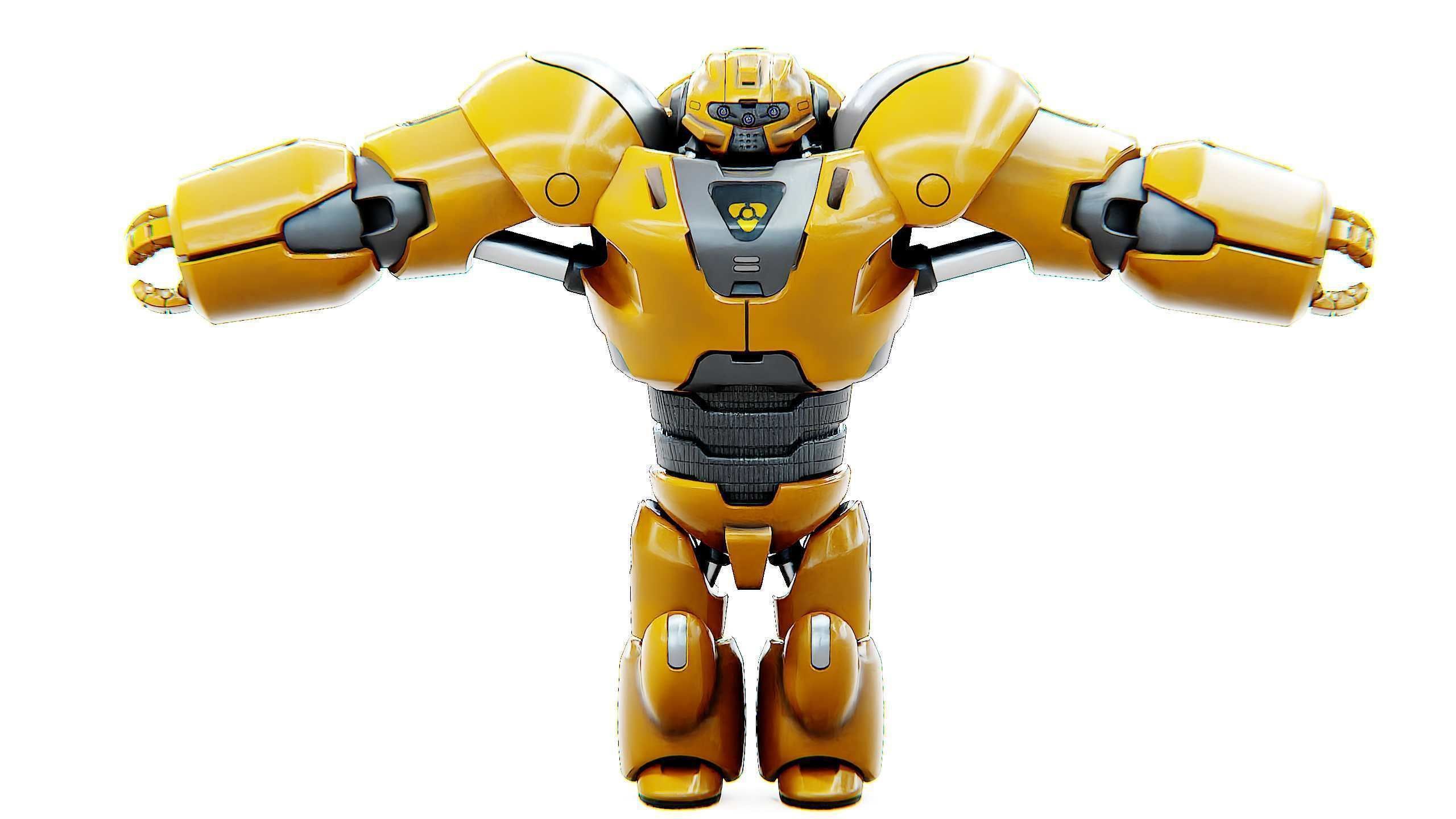 BATTLE DROID GOLIATH Rigged for Unreal Engine - Unity - MIXAMO 3D model_30