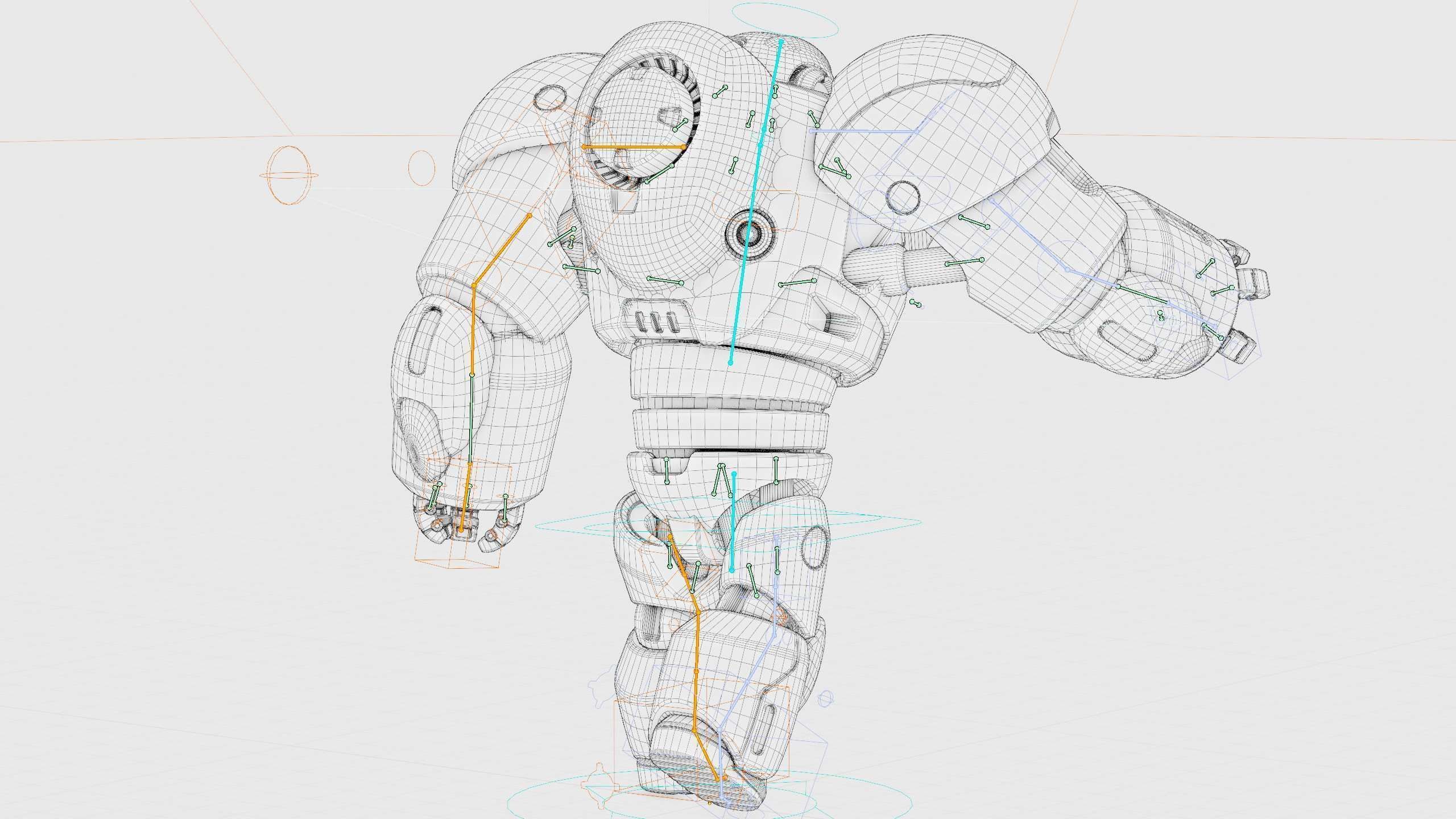 BATTLE DROID GOLIATH Rigged for Unreal Engine - Unity - MIXAMO 3D model_41