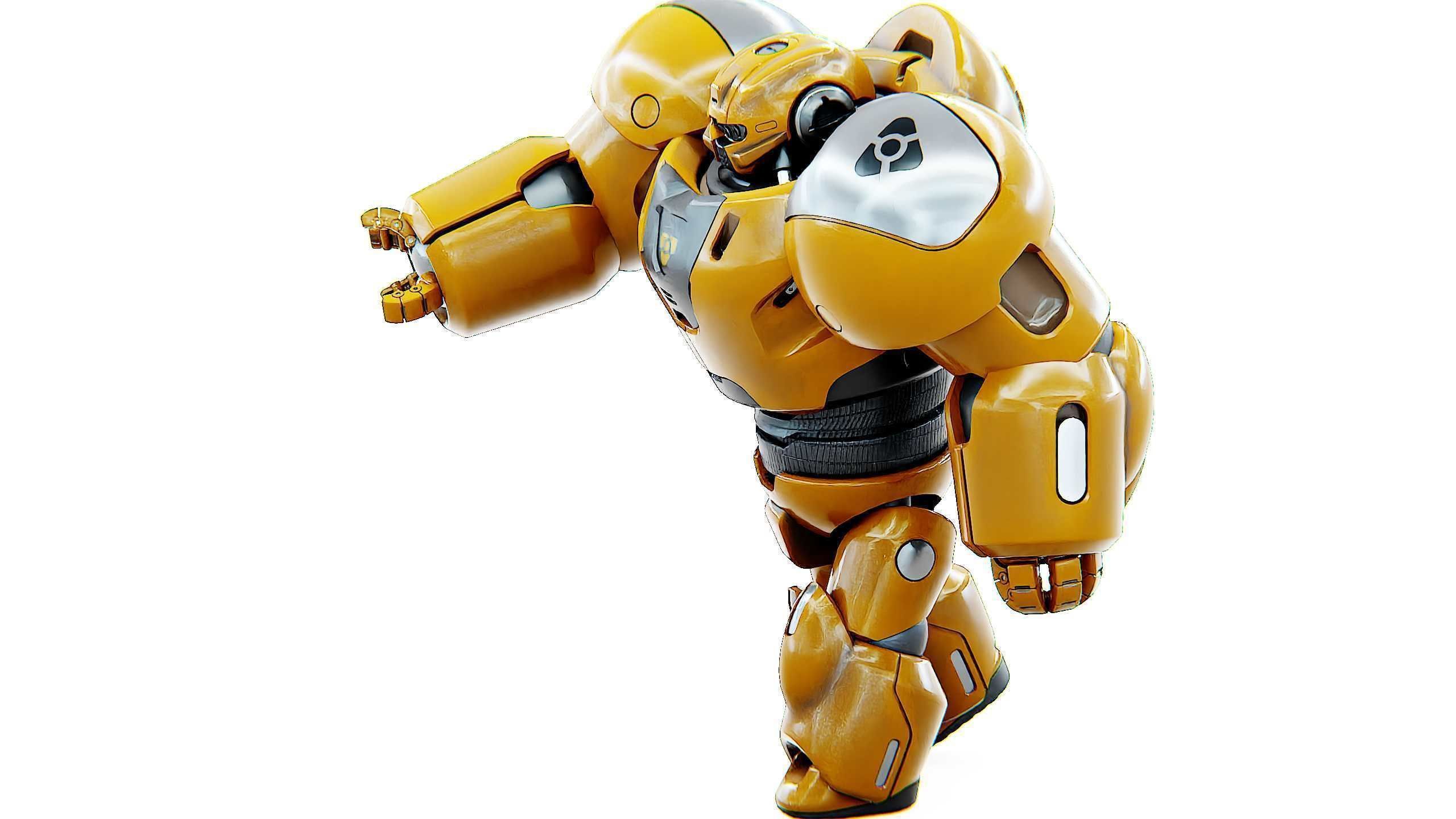 BATTLE DROID GOLIATH Rigged for Unreal Engine - Unity - MIXAMO 3D model_21