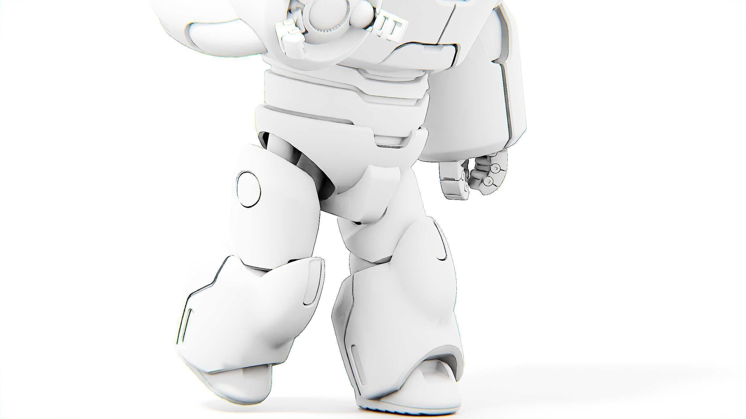 BATTLE DROID GOLIATH Rigged for Unreal Engine - Unity - MIXAMO 3D model_35