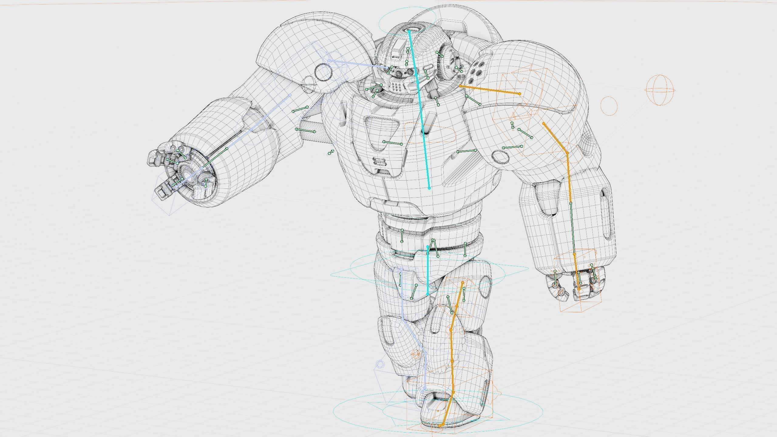 BATTLE DROID GOLIATH Rigged for Unreal Engine - Unity - MIXAMO 3D model_40