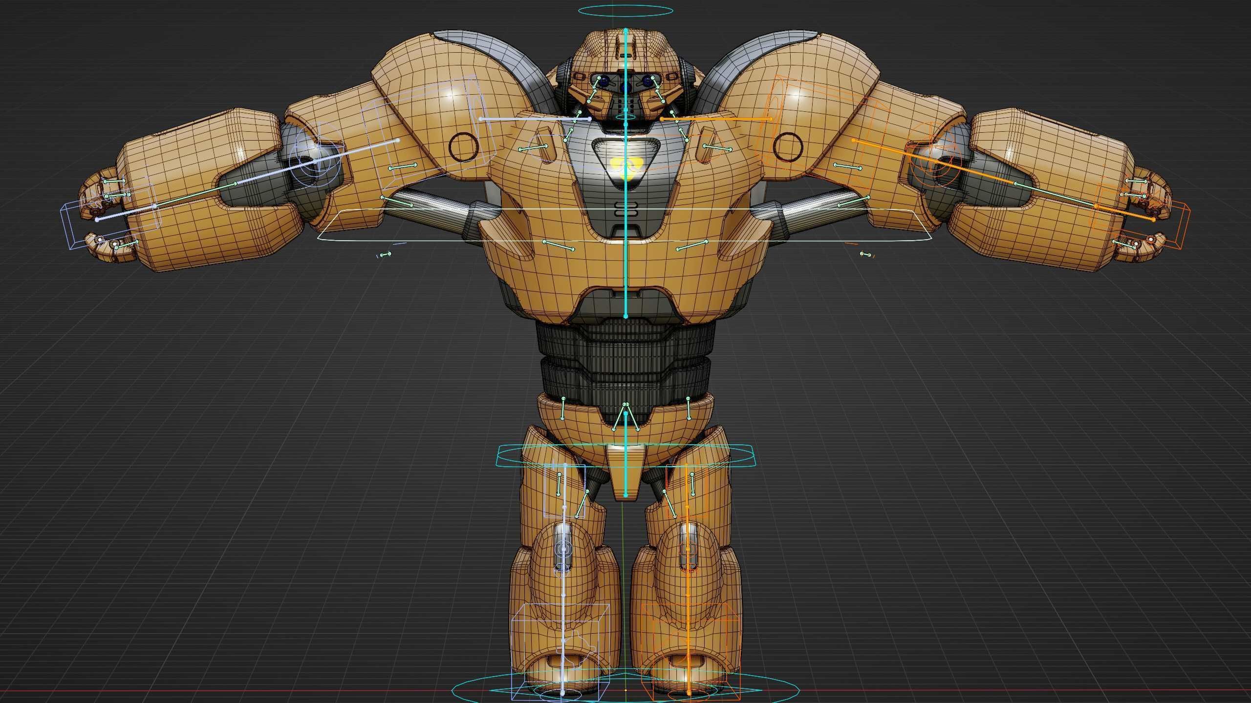 BATTLE DROID GOLIATH Rigged for Unreal Engine - Unity - MIXAMO 3D model_39