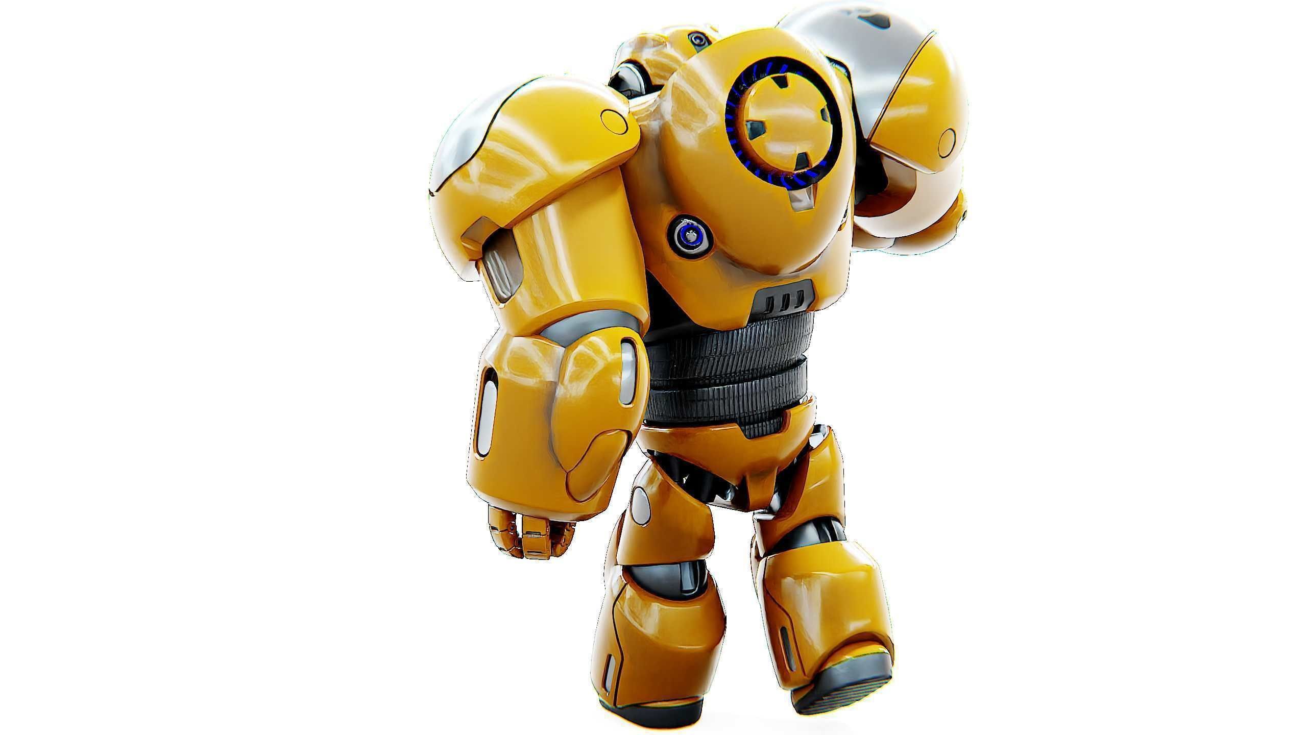 BATTLE DROID GOLIATH Rigged for Unreal Engine - Unity - MIXAMO 3D model_16