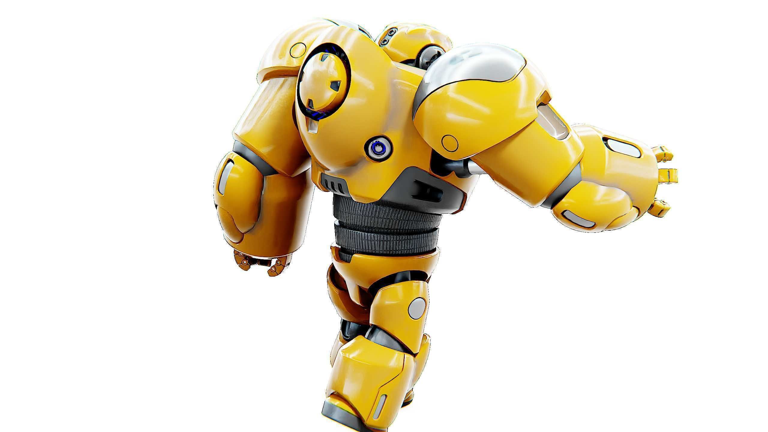 BATTLE DROID GOLIATH Rigged for Unreal Engine - Unity - MIXAMO 3D model_10