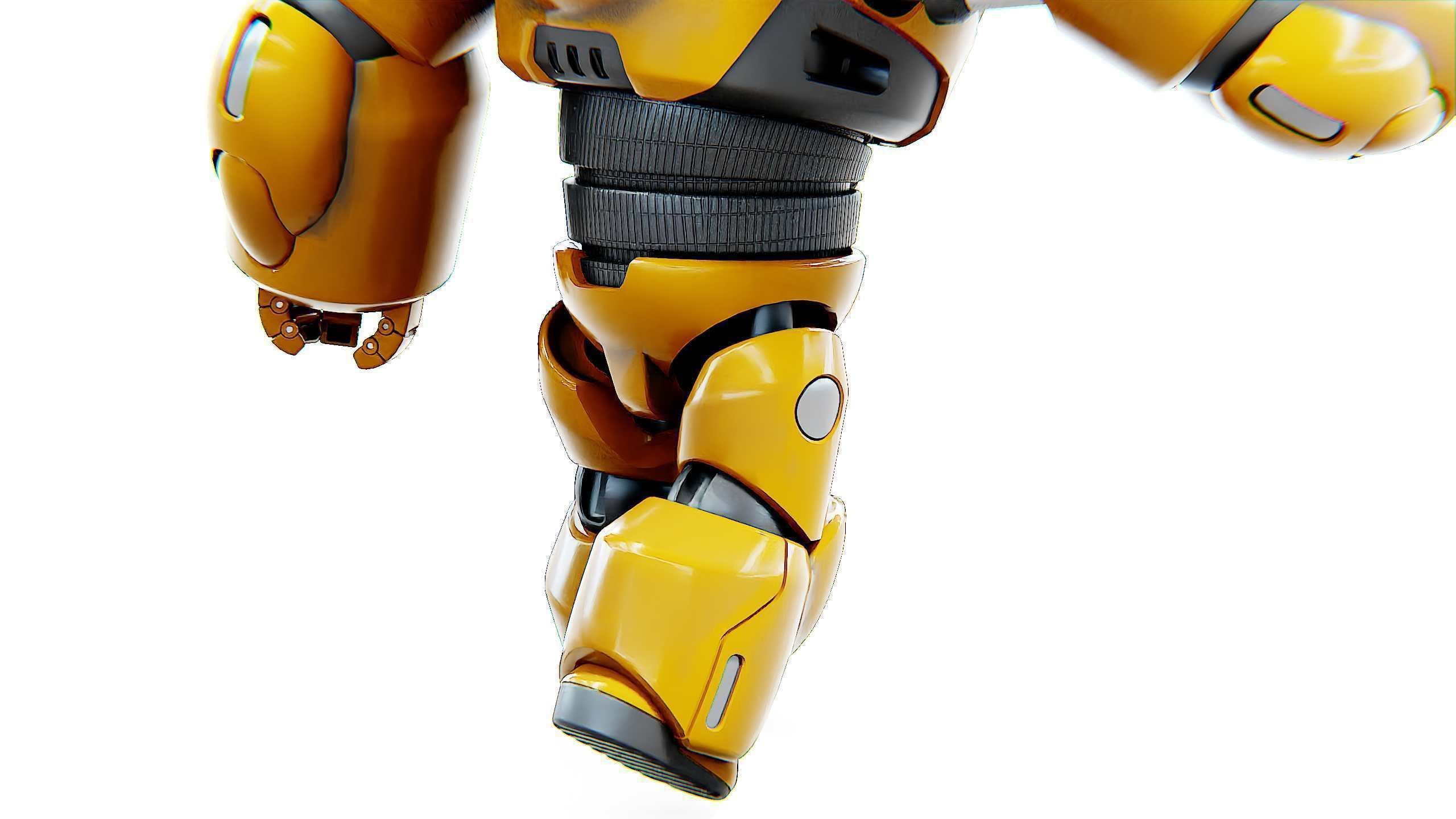 BATTLE DROID GOLIATH Rigged for Unreal Engine - Unity - MIXAMO 3D model_27