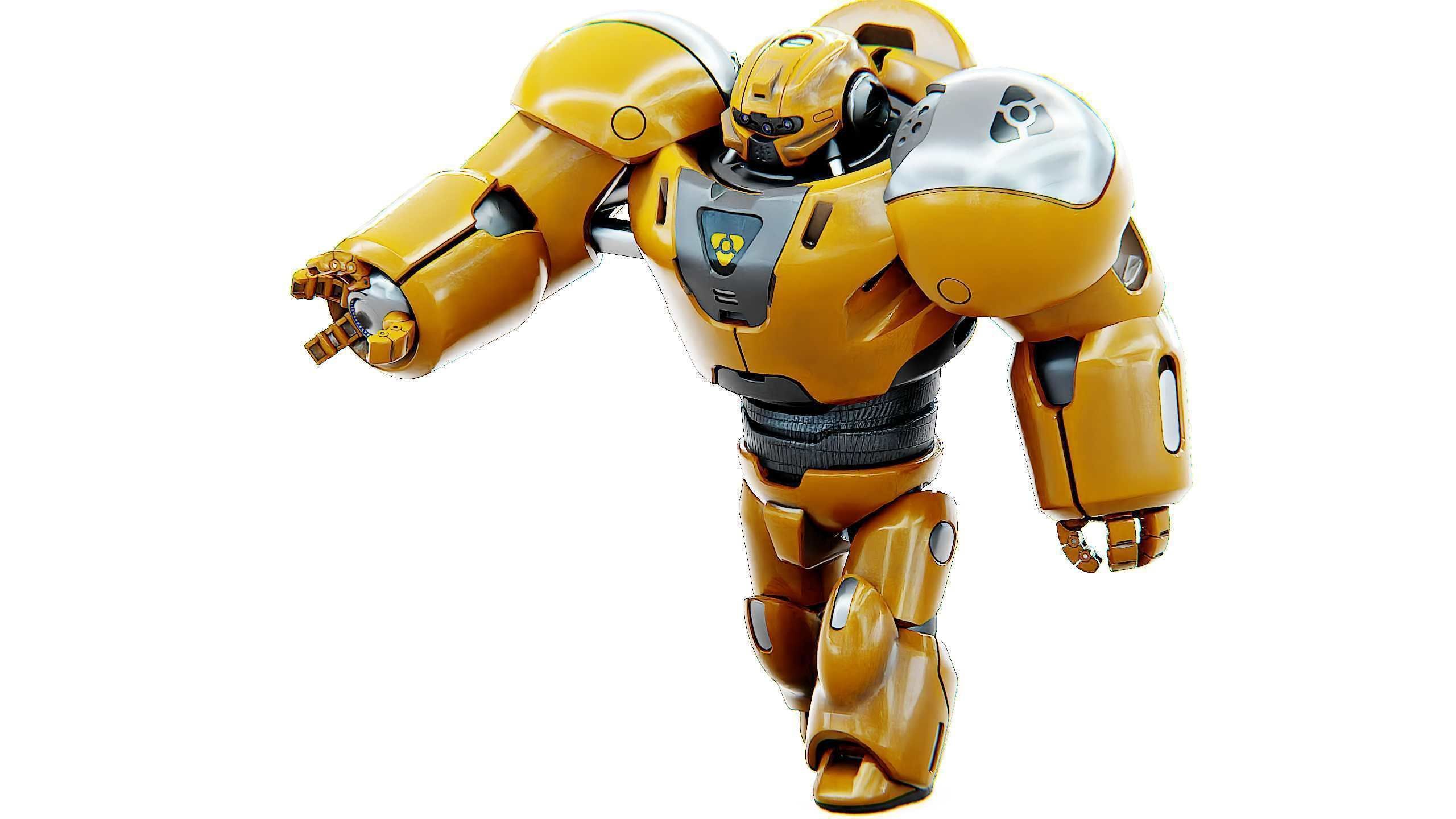 BATTLE DROID GOLIATH Rigged for Unreal Engine - Unity - MIXAMO 3D model_23