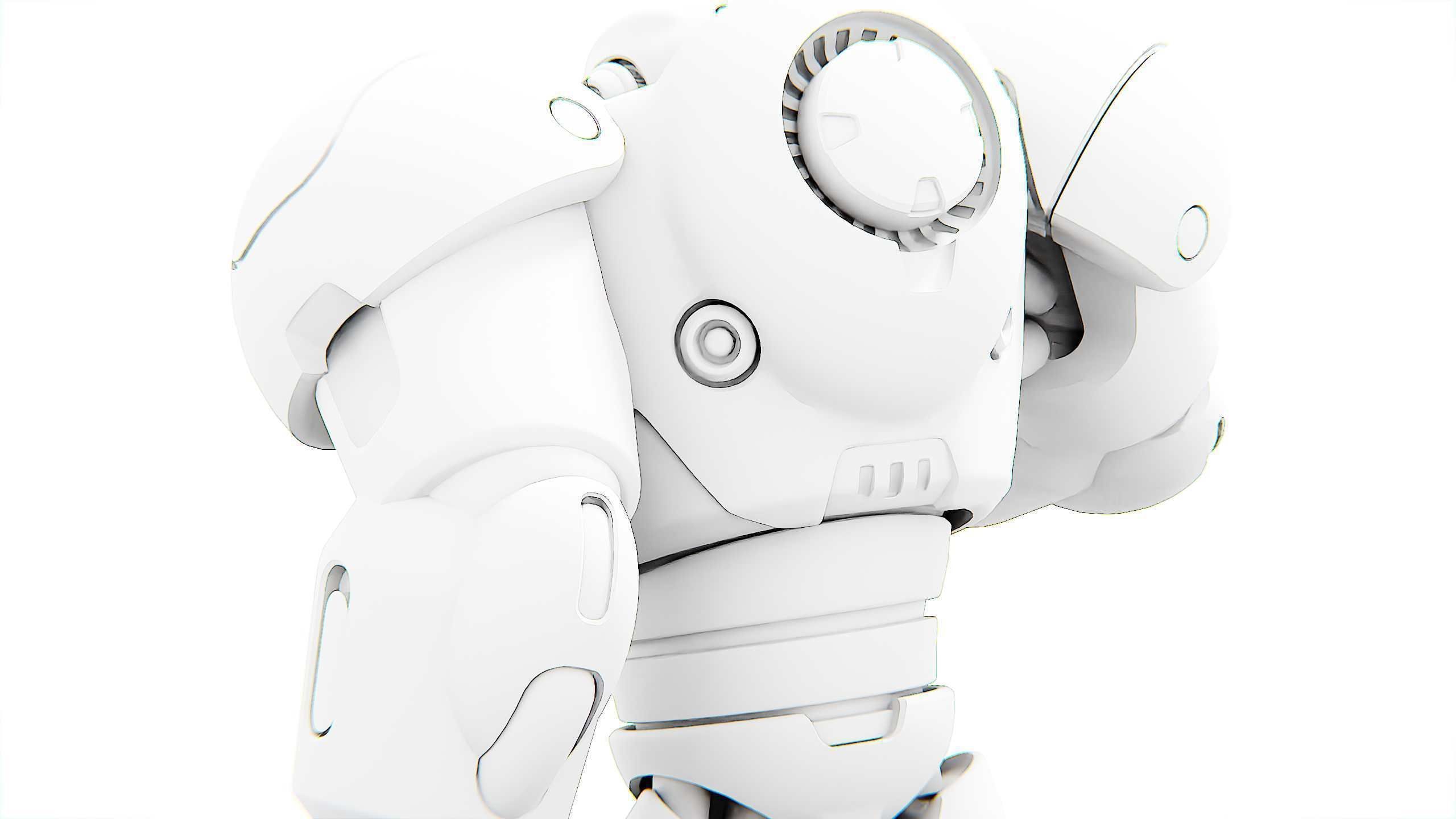 BATTLE DROID GOLIATH Rigged for Unreal Engine - Unity - MIXAMO 3D model_36